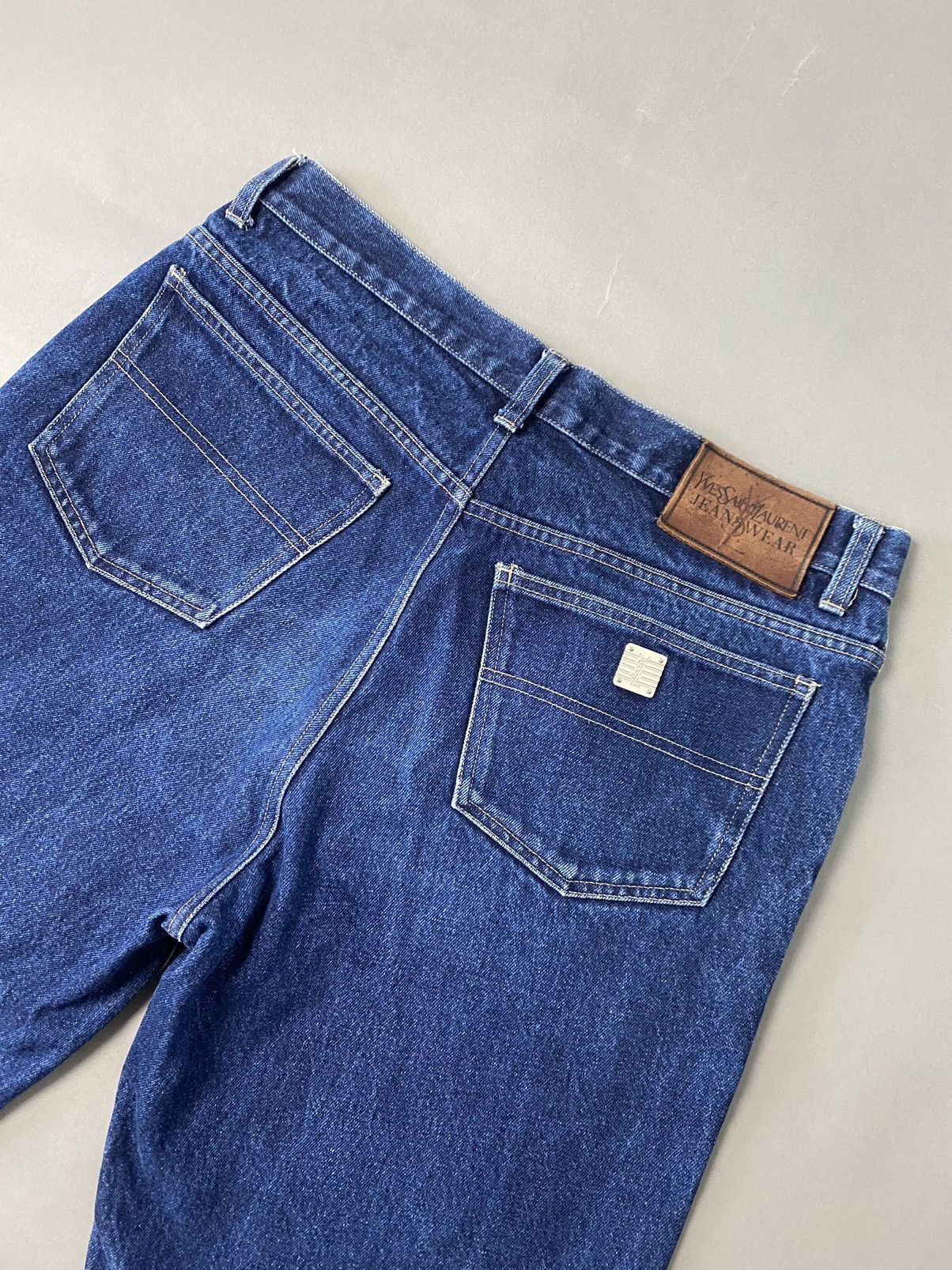 Yves Saint Laurent 90s Yves Saint Laurent vintage jeans YSL denim pants Size US 34 / EU 50 - 2 Thumbnail