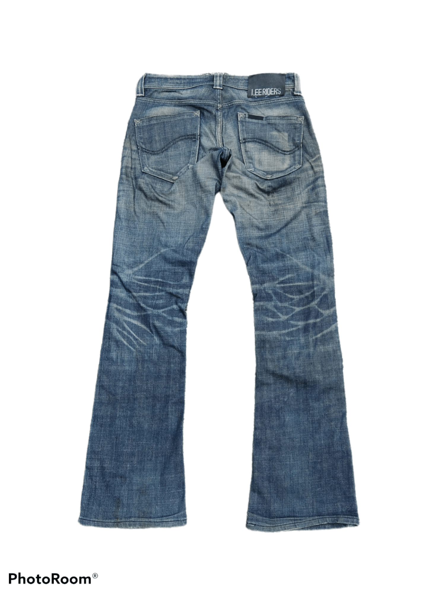 DiSTRESSED FLARE MADE IN JAPAN LEE DENIM PANTS