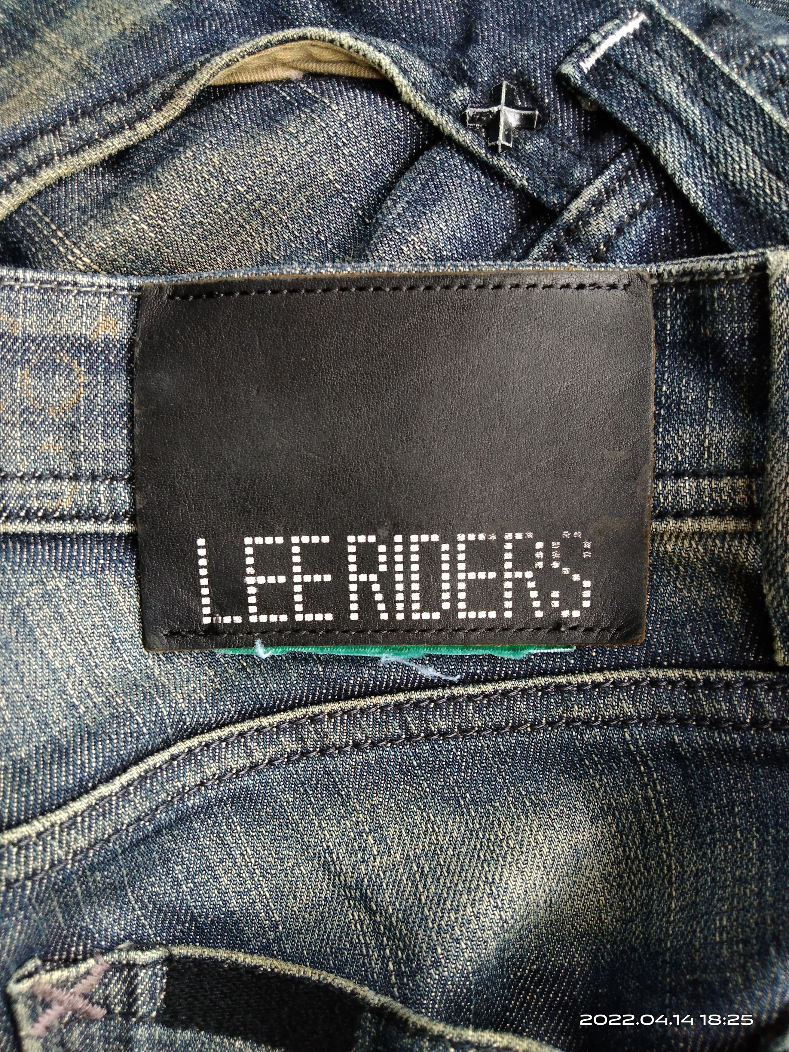 DiSTRESSED FLARE MADE IN JAPAN LEE DENIM PANTS