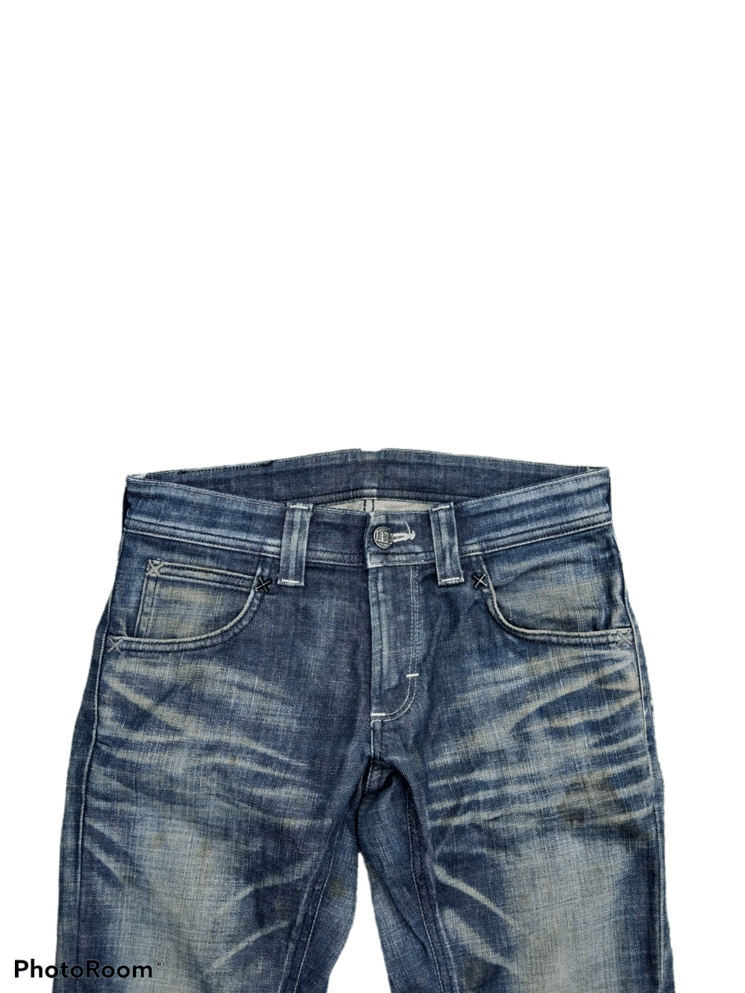 DiSTRESSED FLARE MADE IN JAPAN LEE DENIM PANTS