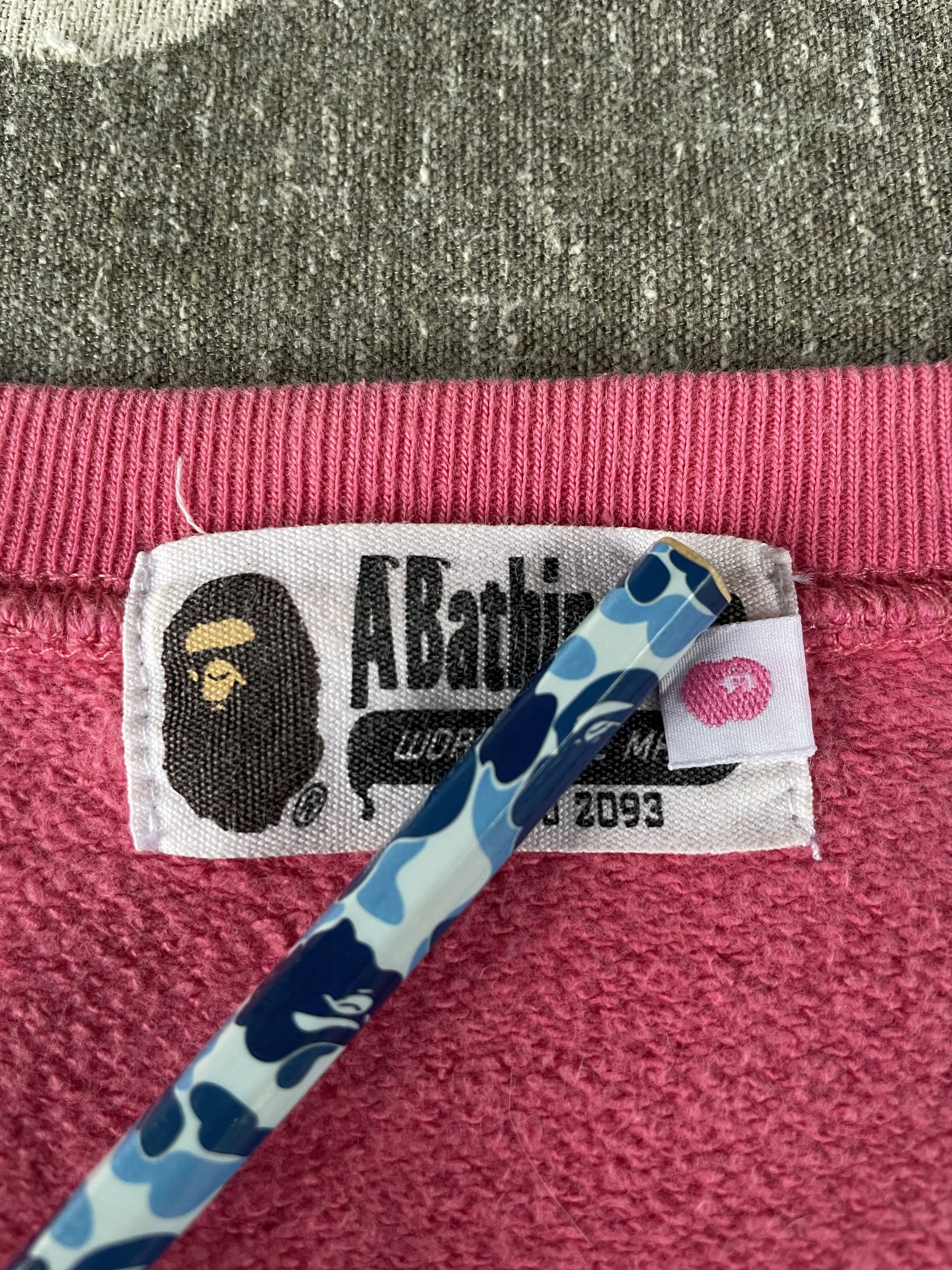 Bape Bape College Logo Crewneck Sweatshirt Size S / US 4 / IT 40 - 4 Thumbnail