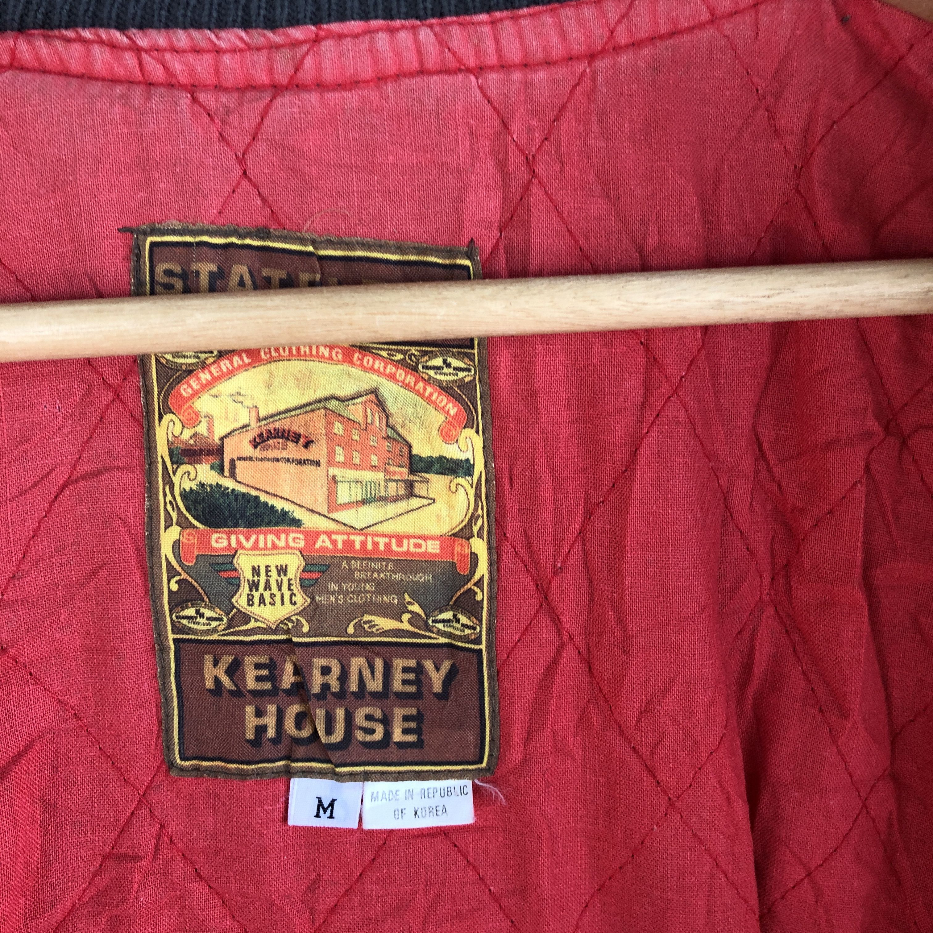 Vintage Vintage Kearney House Varsity Jacket Baseball Wool Jacket Size US XL / EU 56 / 4 - 9 Thumbnail