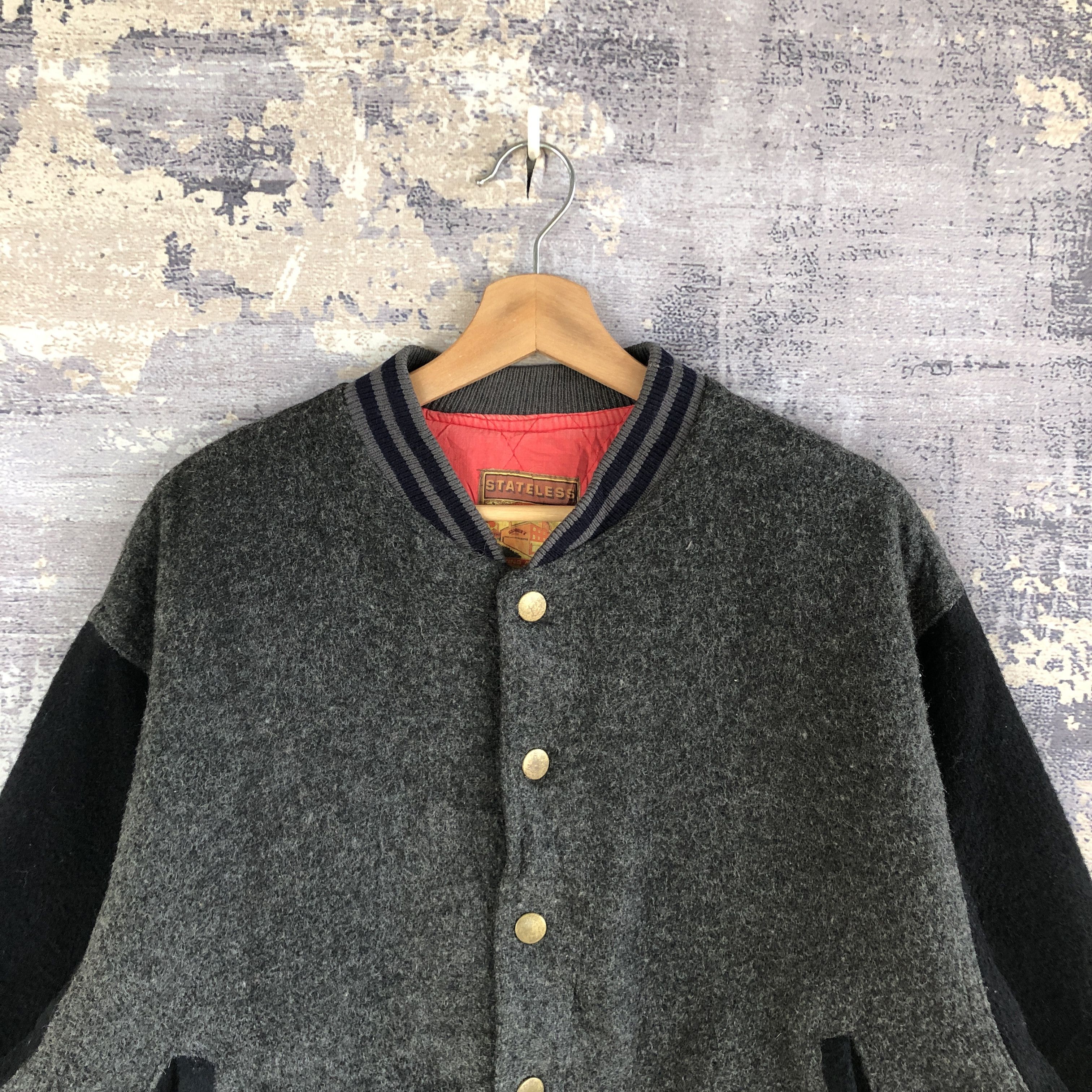 Vintage Vintage Kearney House Varsity Jacket Baseball Wool Jacket Size US XL / EU 56 / 4 - 4 Thumbnail