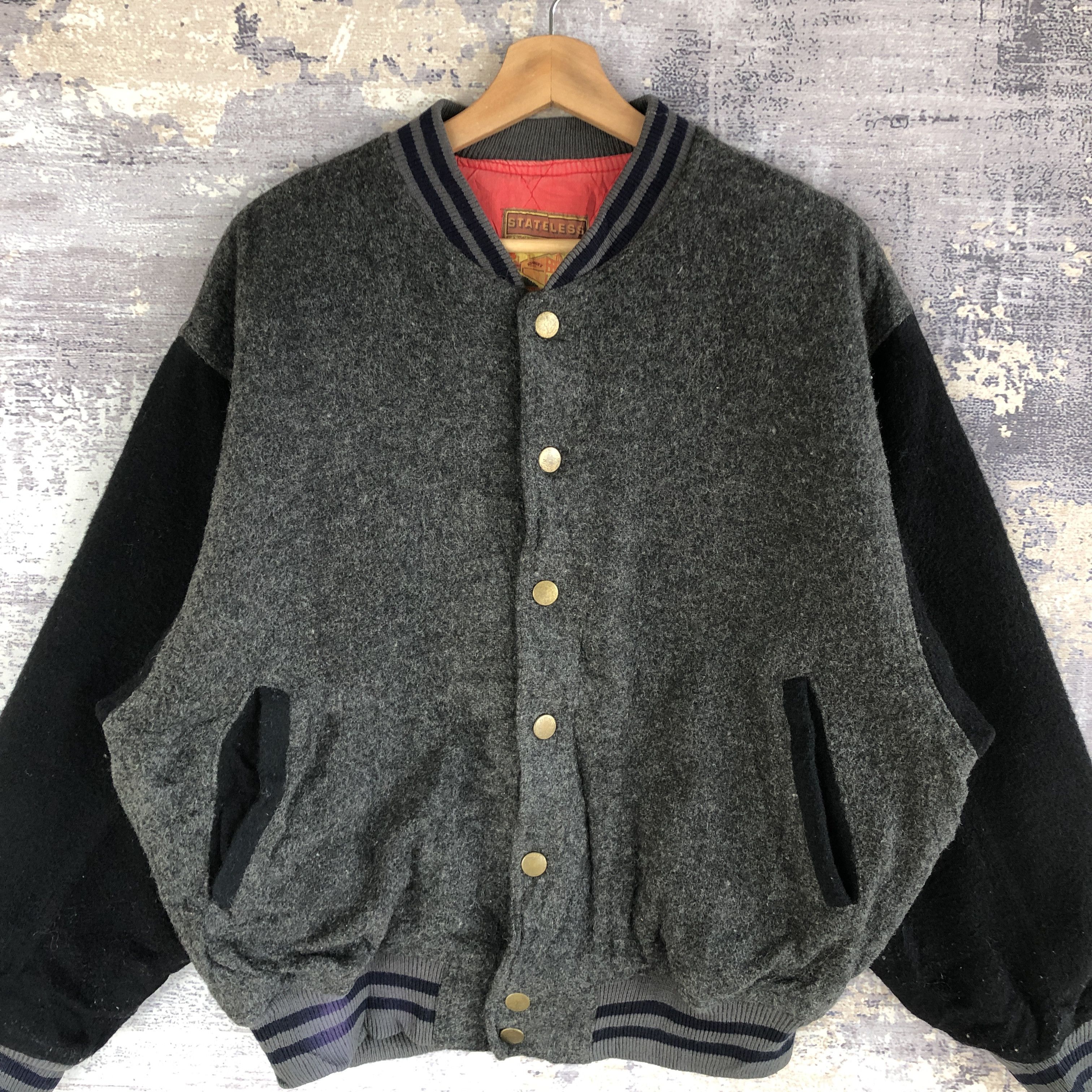 Vintage Vintage Kearney House Varsity Jacket Baseball Wool Jacket Size US XL / EU 56 / 4 - 7 Thumbnail