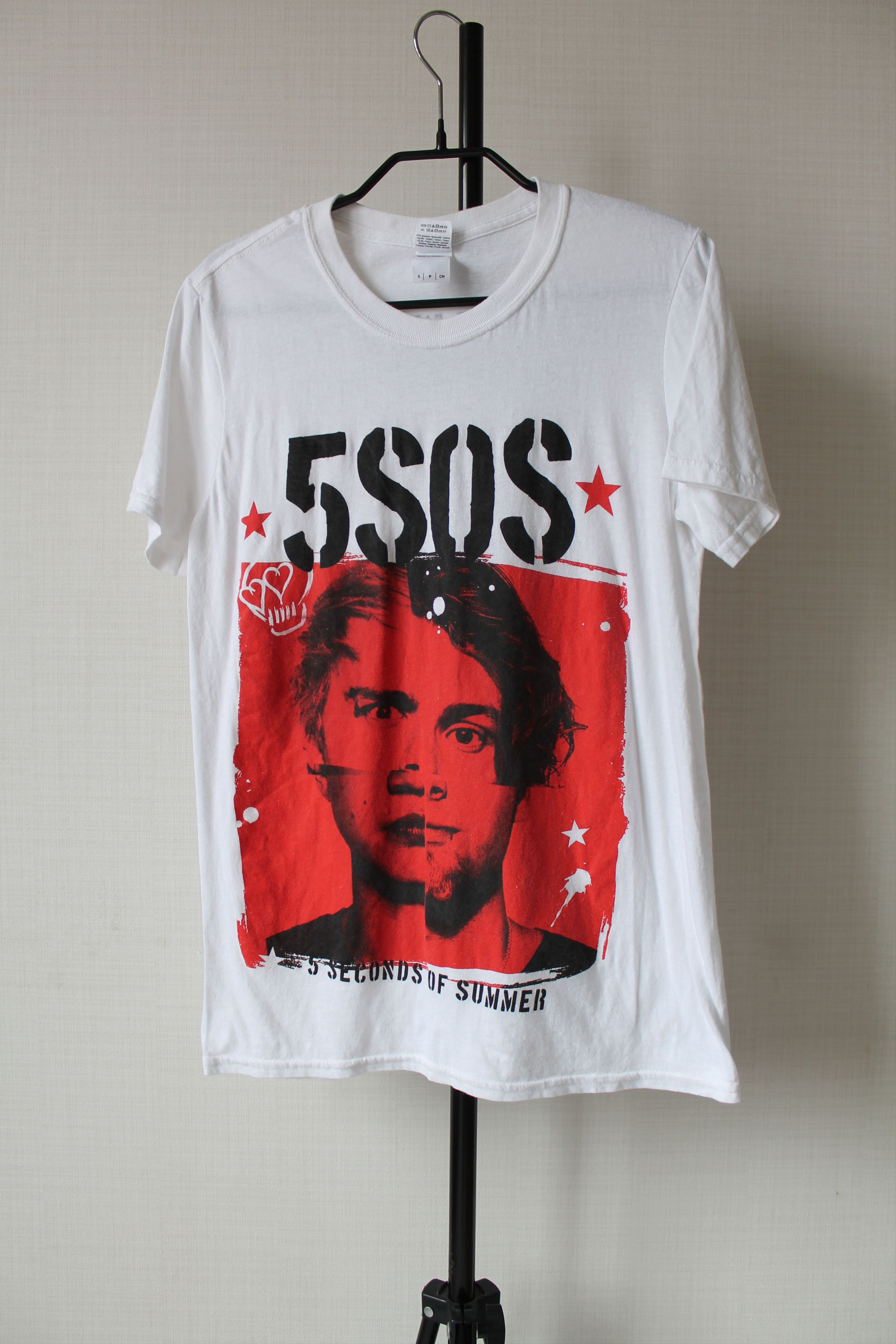 Band Tees 5 Seconds of Summer 5SOS Band T Shirt Rock Tee Tour tee Size US S / EU 44-46 / 1 - 2 Thumbnail