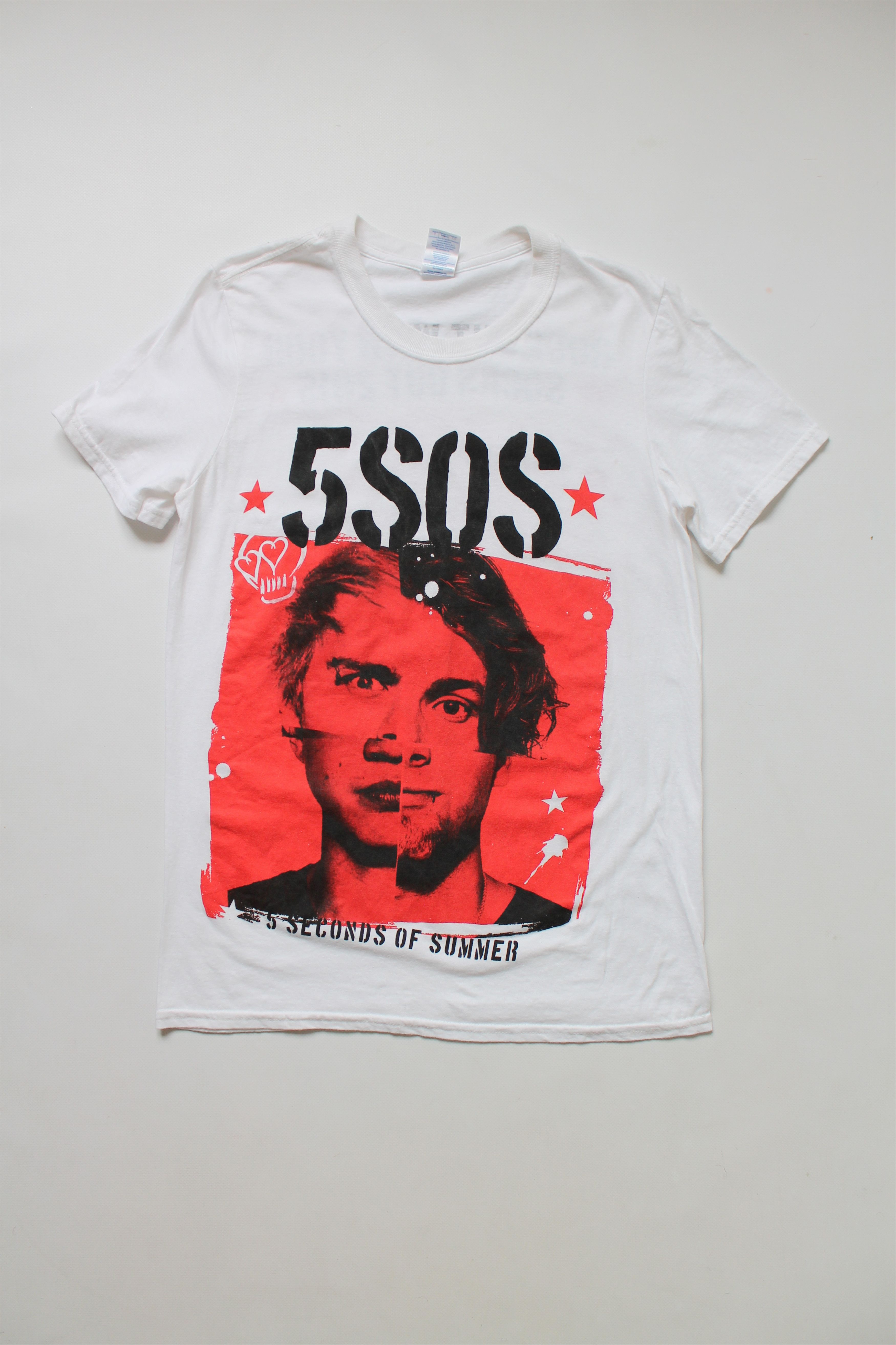 Band Tees 5 Seconds of Summer 5SOS Band T Shirt Rock Tee Tour tee Size US S / EU 44-46 / 1 - 8 Thumbnail