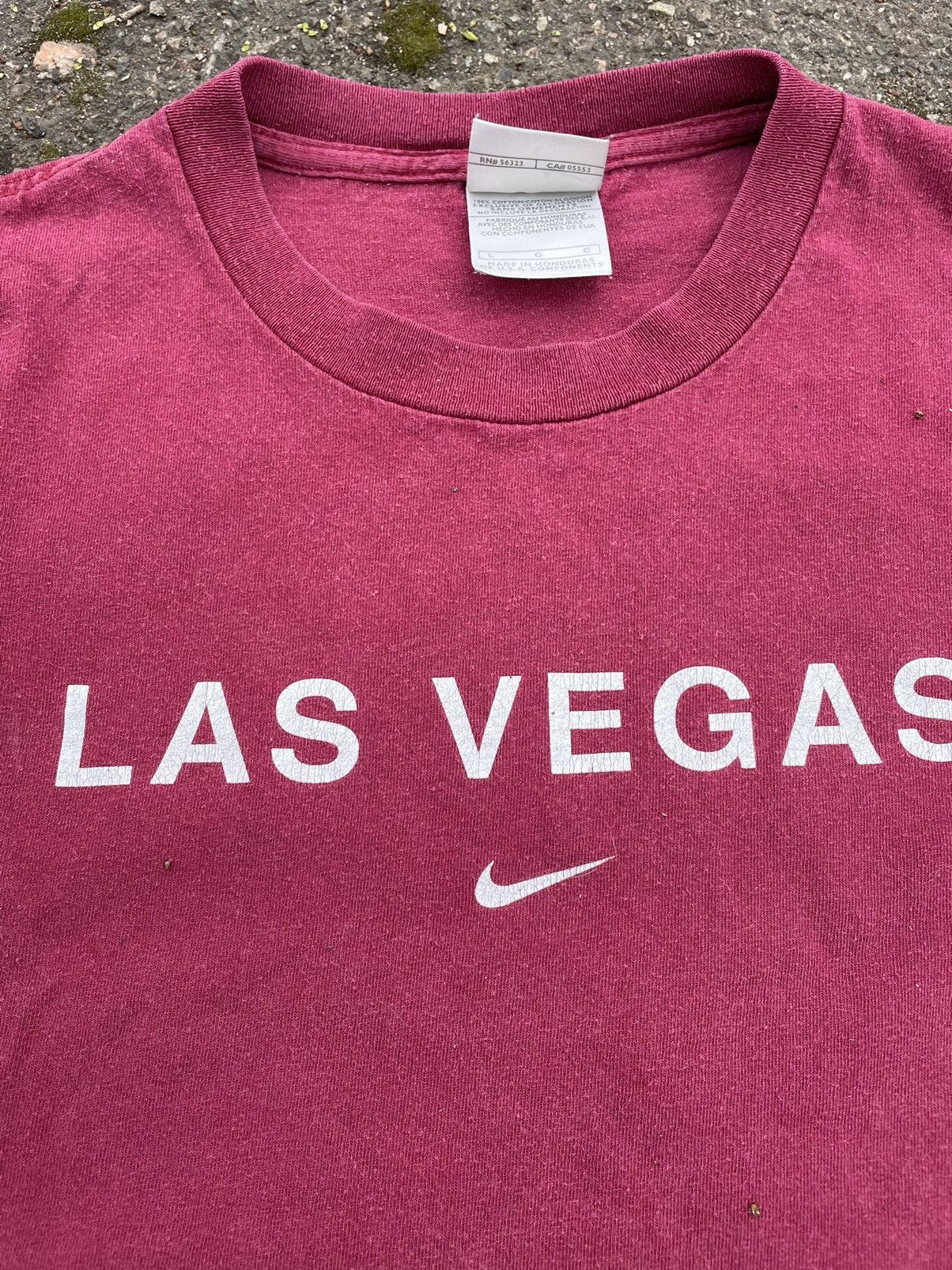 Nike Nike y2k Las Vegas Vintage Tee T-Shirt Size US L / EU 52-54 / 3 - 4 Thumbnail