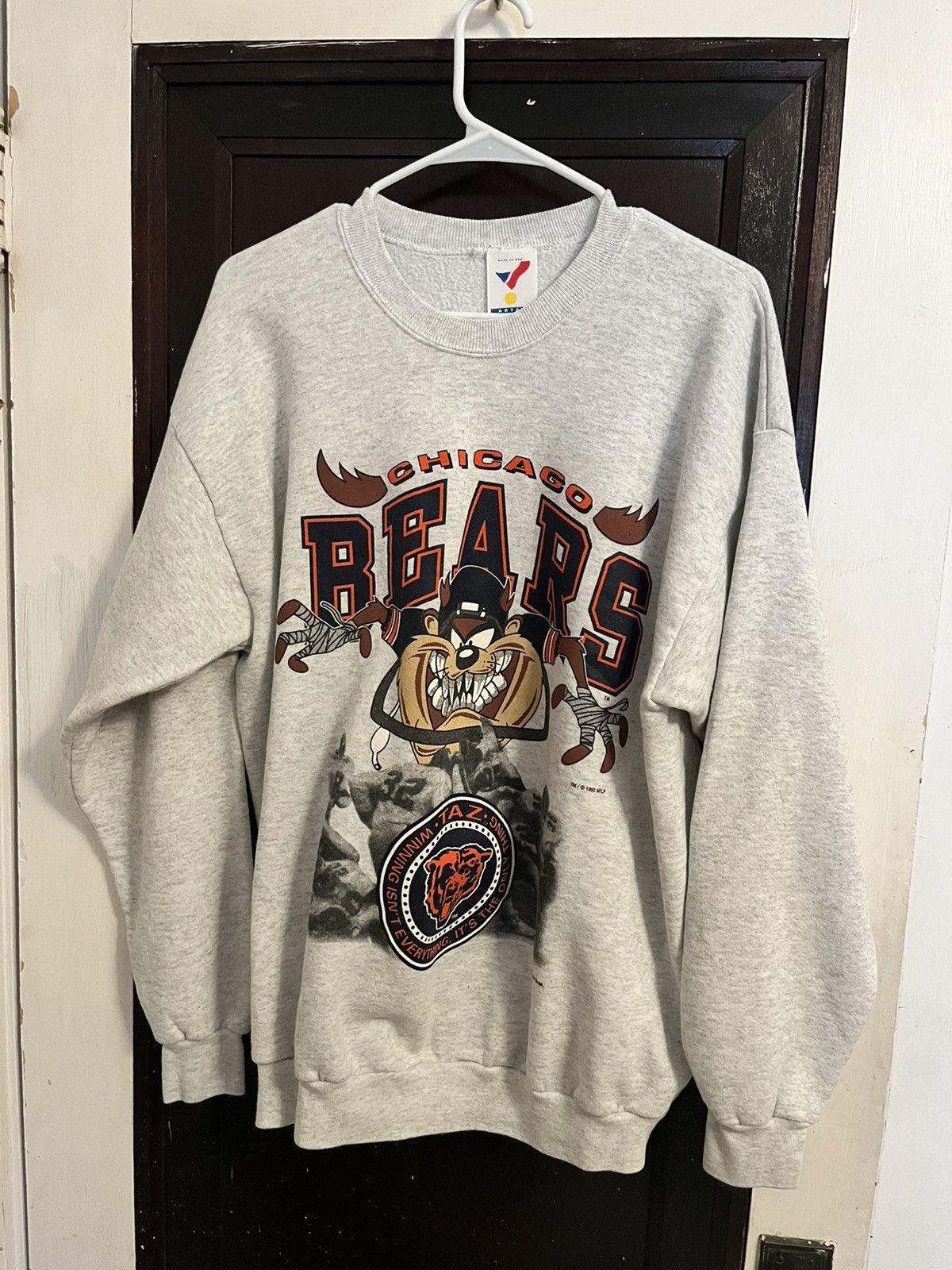 Chicago Bears Sweatshirt 90s Nutmeg Football Sweatshirt 