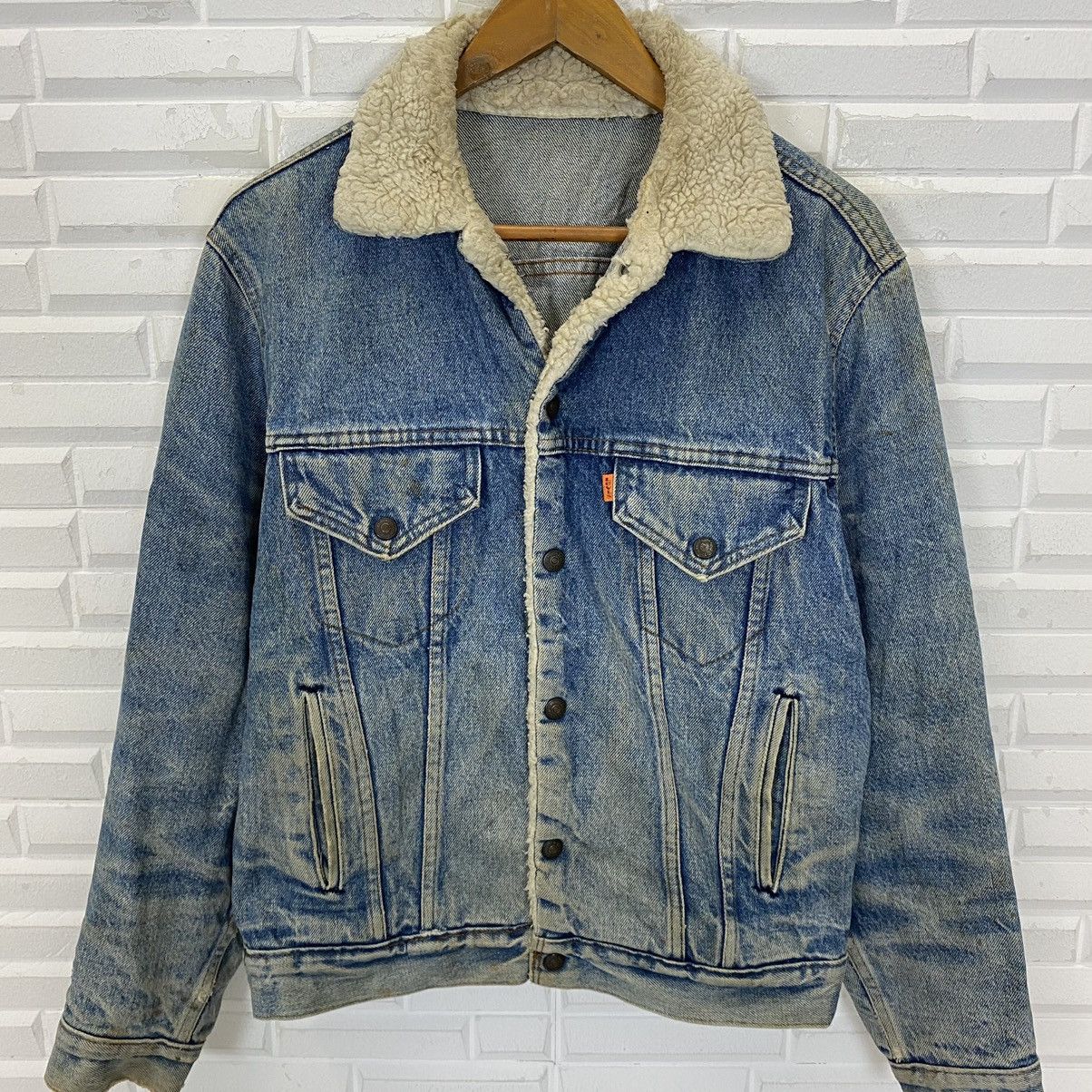 Levi's LEVIS ORANGE TAB SHERPA LINING TYPE 3 JACKET Size US M / EU 48-50 / 2 - 5 Thumbnail