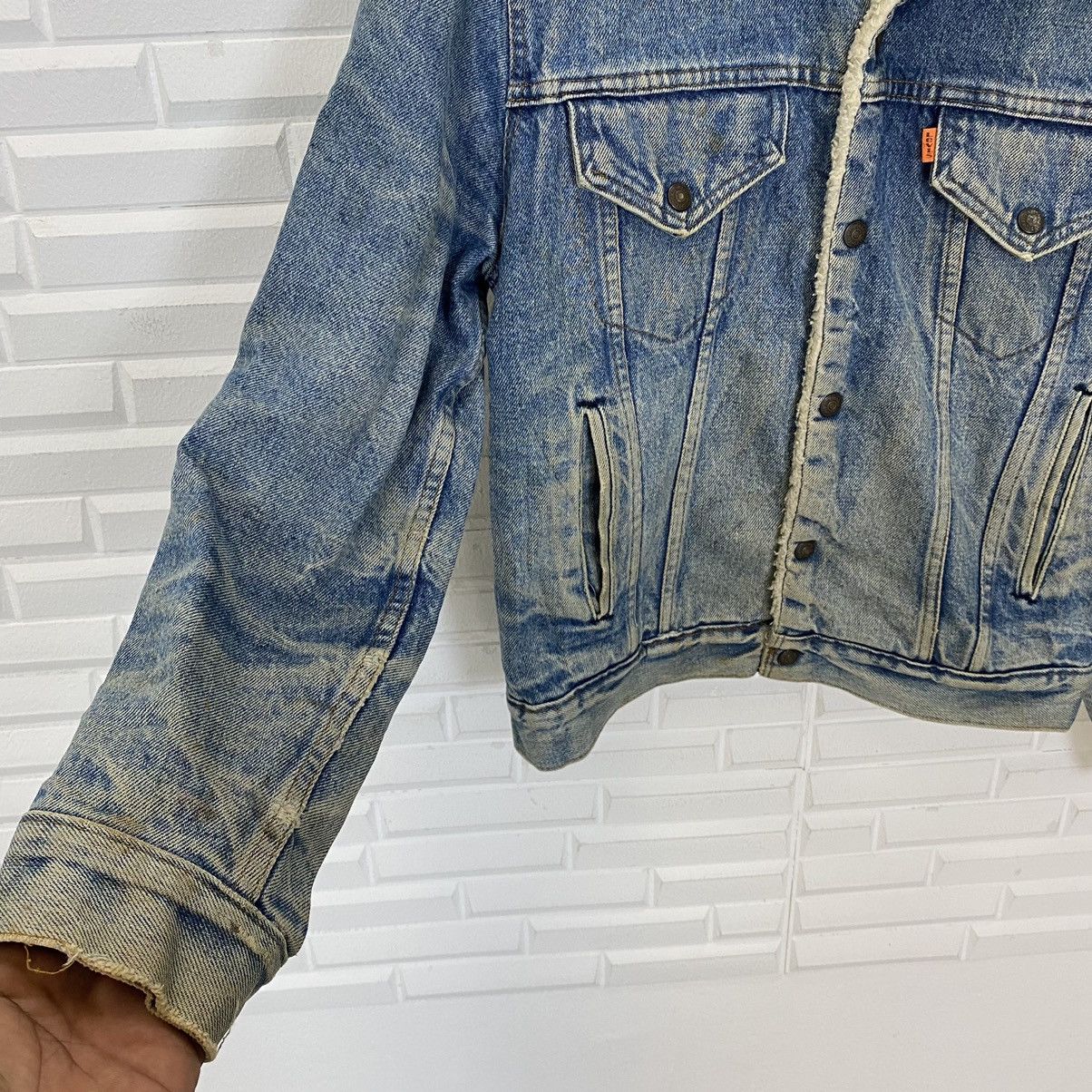 Levi's LEVIS ORANGE TAB SHERPA LINING TYPE 3 JACKET Size US M / EU 48-50 / 2 - 6 Thumbnail