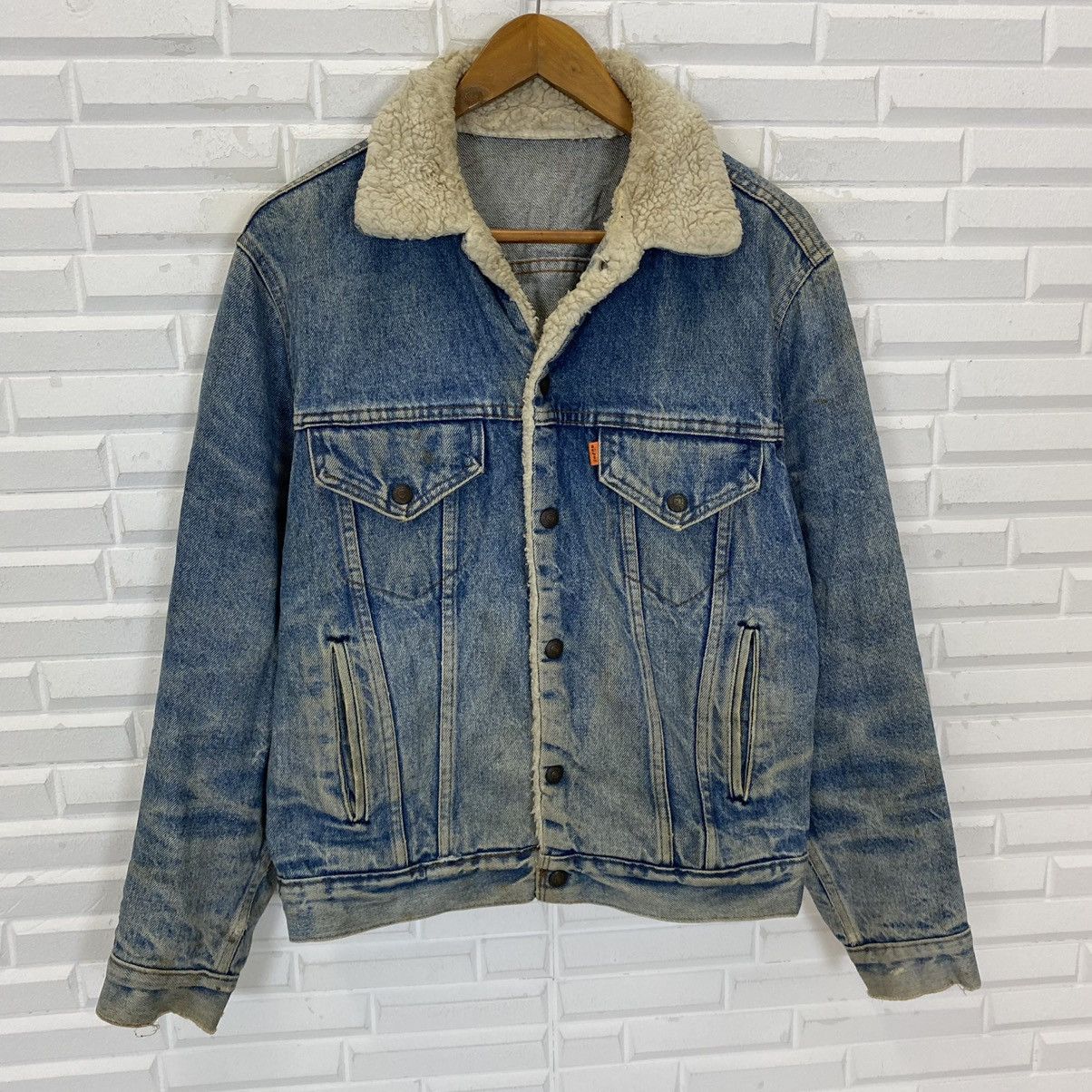 Levi's LEVIS ORANGE TAB SHERPA LINING TYPE 3 JACKET Size US M / EU 48-50 / 2 - 3 Thumbnail