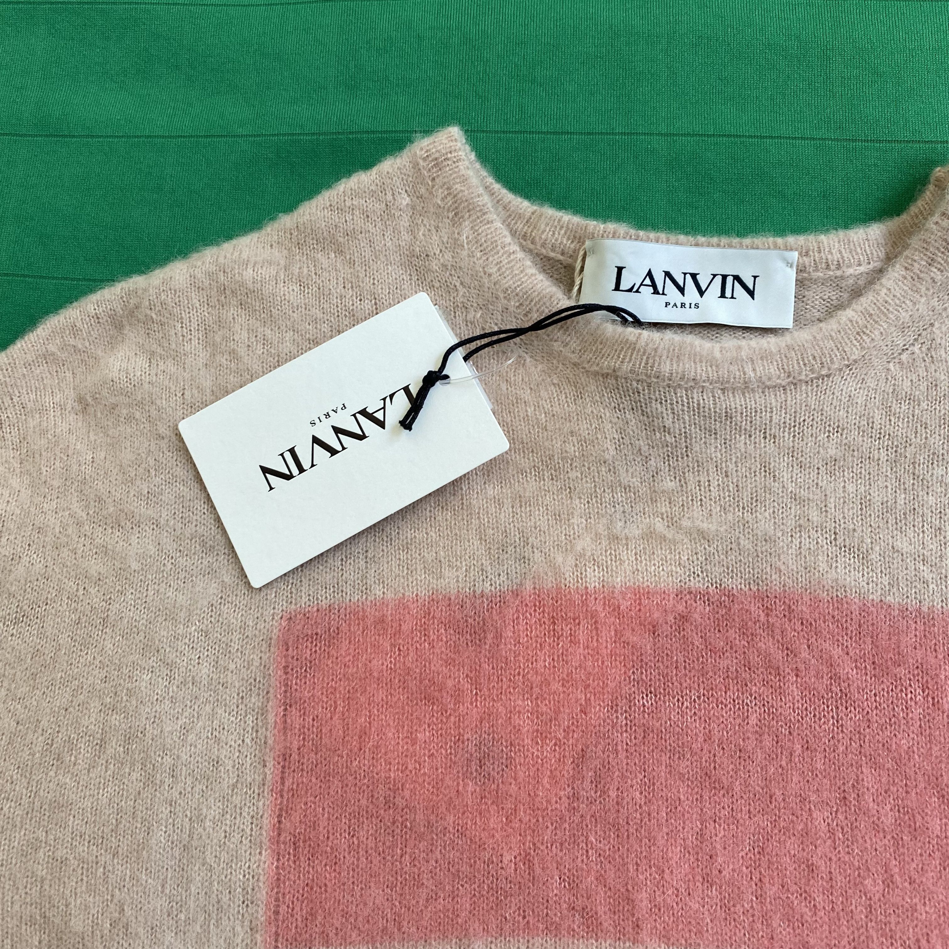 Lanvin Lanvin FW20 Mohair Sweater Size US S / EU 44-46 / 1 - 3 Thumbnail