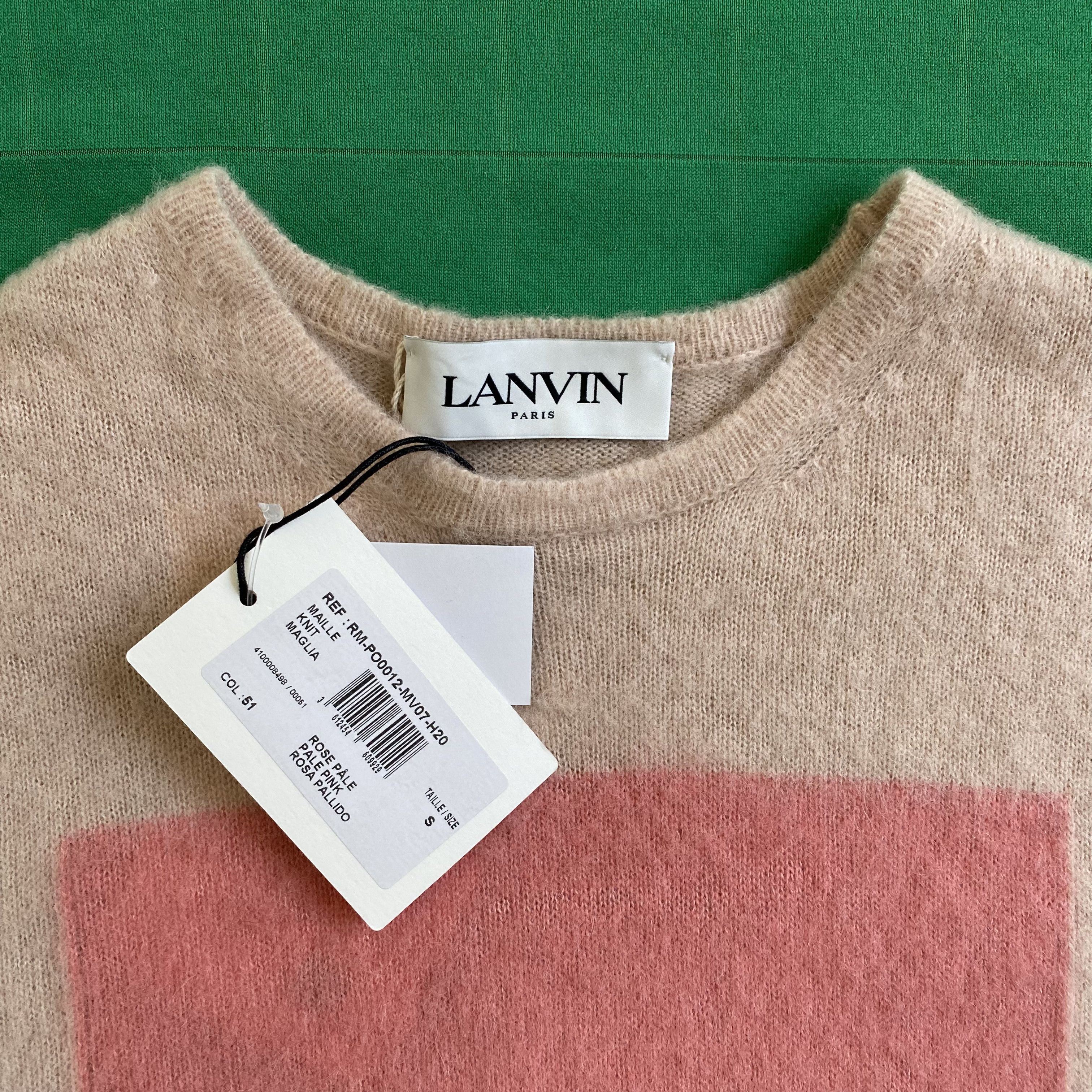 Lanvin Lanvin FW20 Mohair Sweater Size US S / EU 44-46 / 1 - 4 Thumbnail