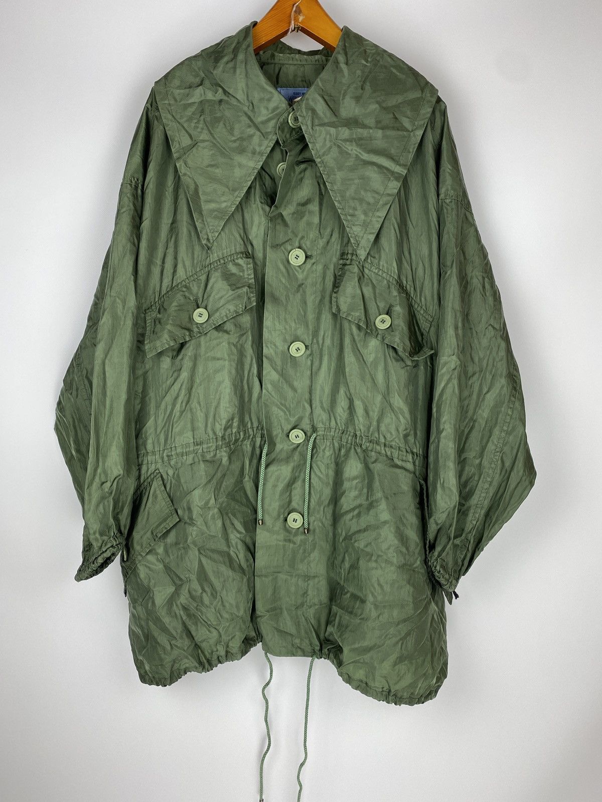 Issey Miyake 🔥Issey Miyake Windcoat Oversize Loose Coat Size US M / EU 48-50 / 2 - 1 Thumbnail