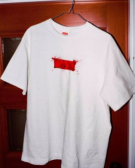 Supreme Ralph Steadman Box Logo Tee White | Grailed