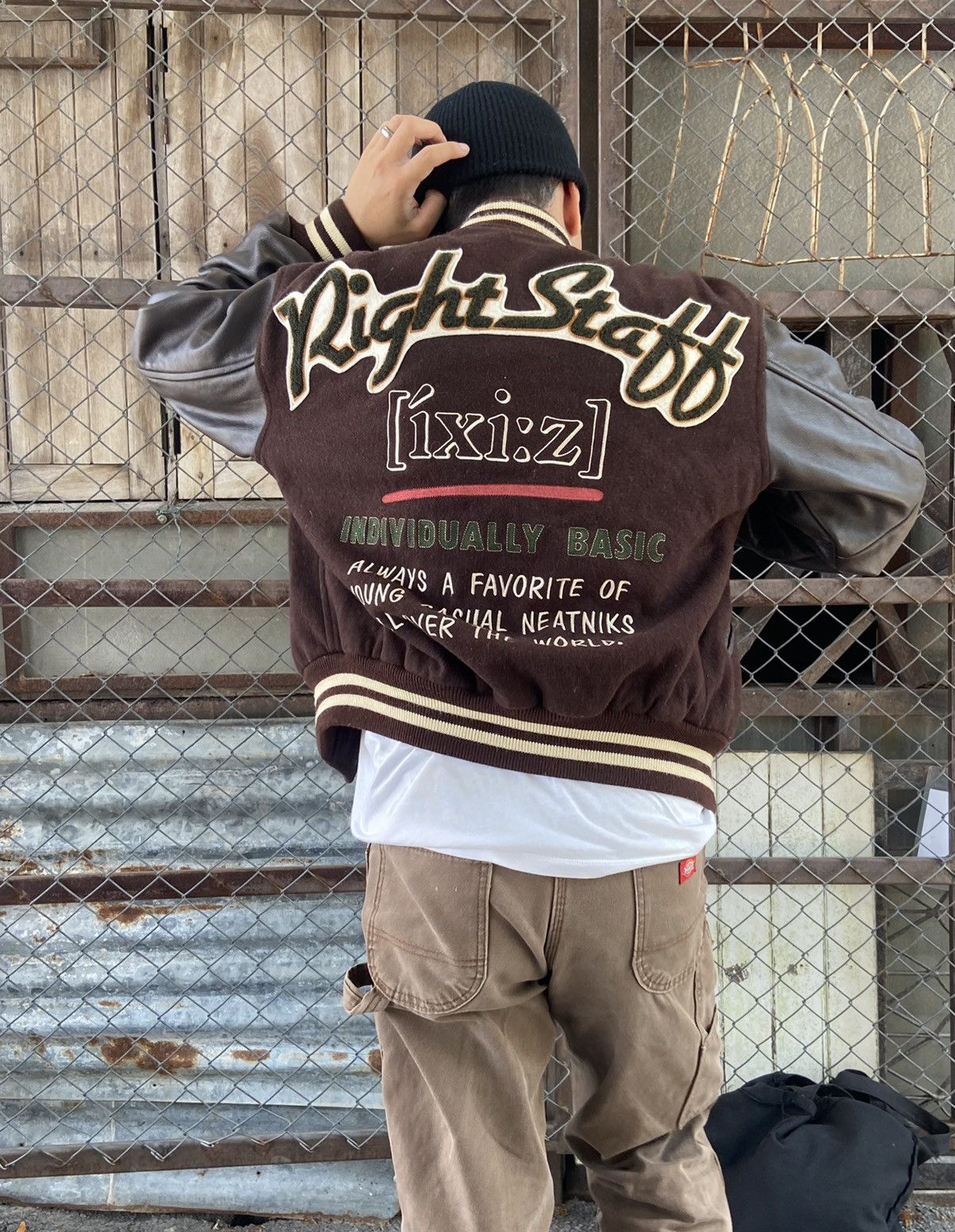 Streetwear × Varsity Jacket × Vintage Vintage Varsity Jacket 