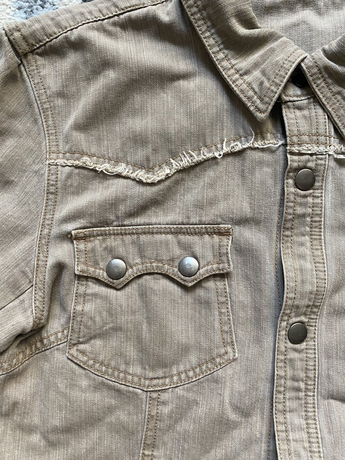 Japanese Brand × Vintage 291295-Homme Western Style Shirt Jacket Cowboy Ranger Size US L / EU 52-54 / 3 - 3 Thumbnail