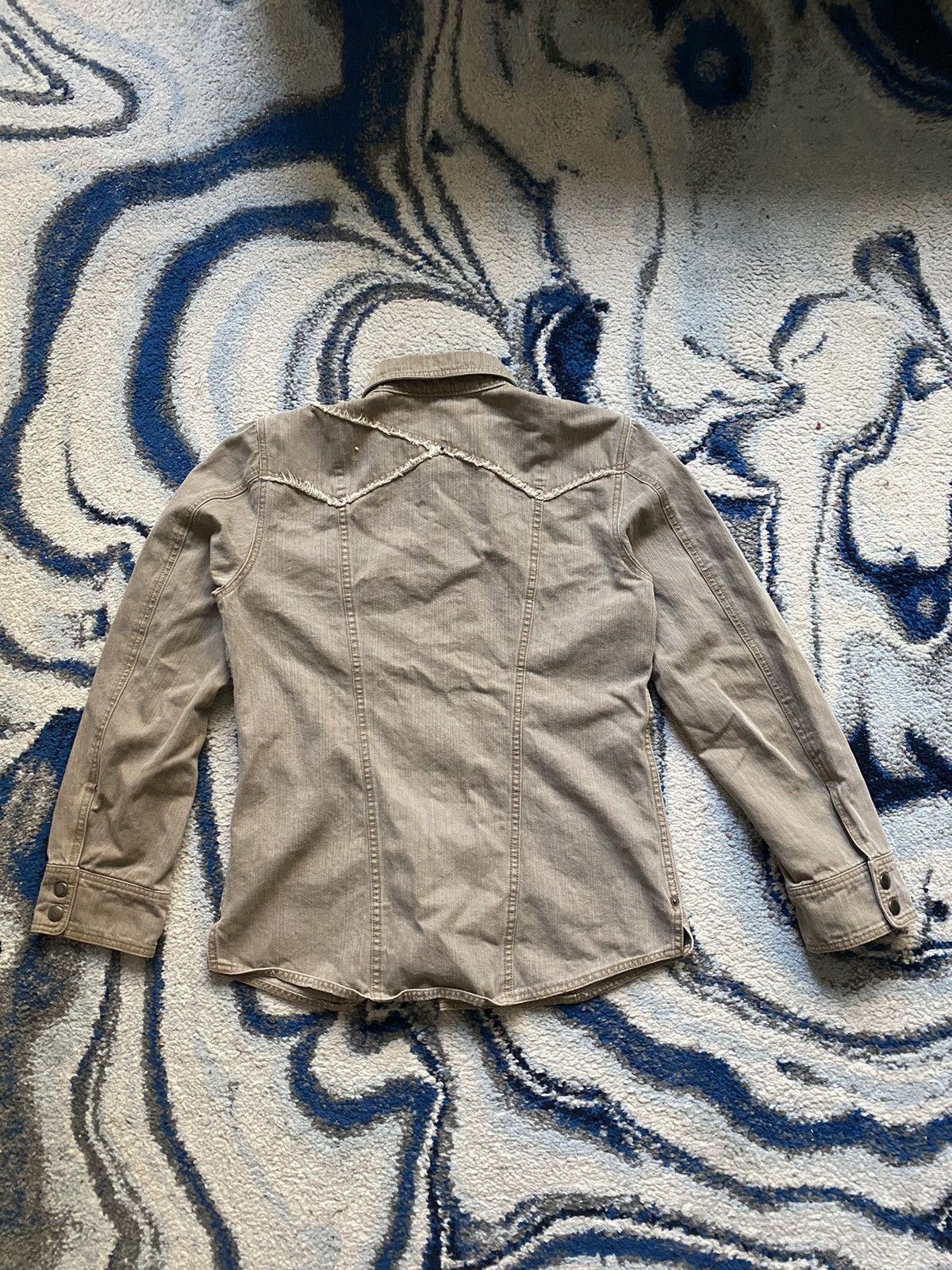 Japanese Brand × Vintage 291295-Homme Western Style Shirt Jacket Cowboy Ranger Size US L / EU 52-54 / 3 - 2 Thumbnail
