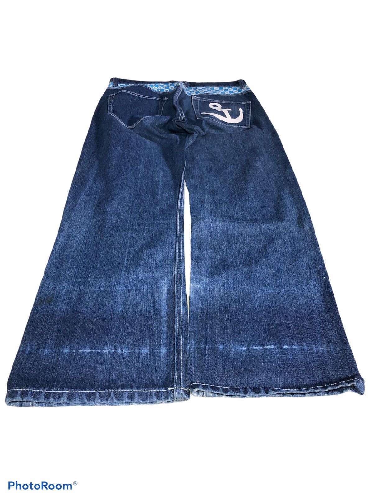 Anime RARE⚡️ONE PIECE Monkey D Luffy DENIM Size US 32 / EU 48 - 4 Thumbnail