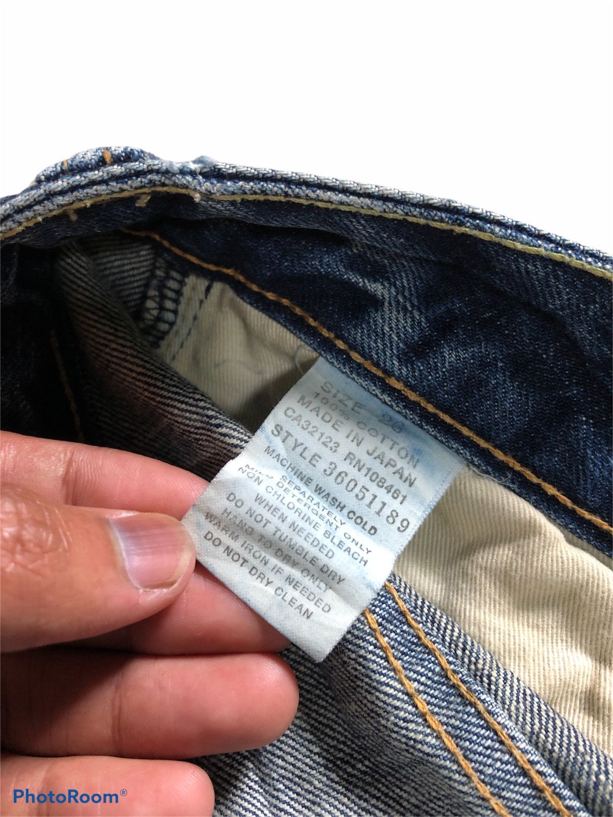 Hypebeast FLARED⚡️⚡️BZEN WASHED BLUE DENIM Size US 30 / EU 46 - 5 Thumbnail