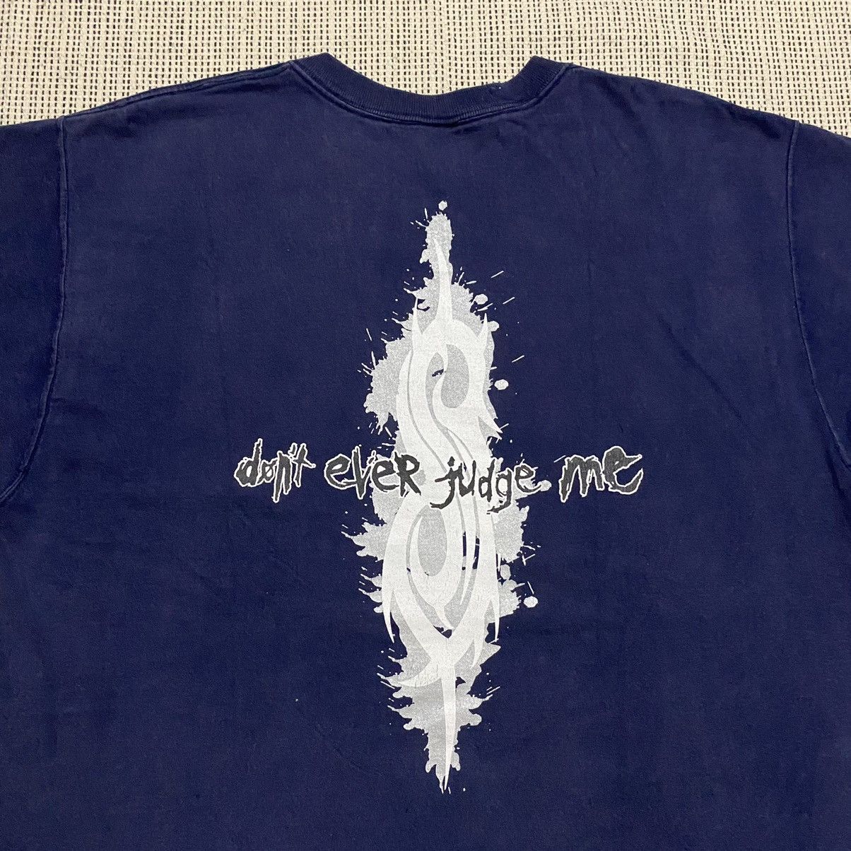 Band Tees Vintage 1999 Slipknot "Don't Ever Judge Me" Size US XL / EU 56 / 4 - 6 Thumbnail