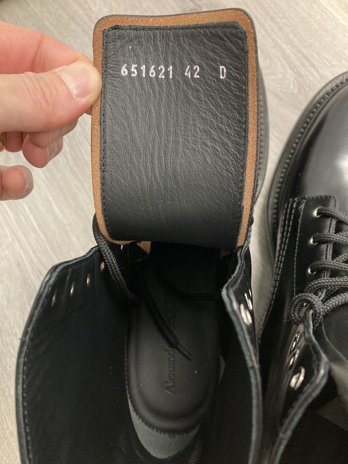 Alexander McQueen Worker combat boot. 40 Size US 8 / EU 41 - 11 Thumbnail
