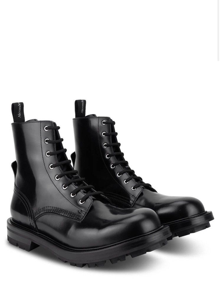 Alexander McQueen Worker combat boot. 40 Size US 8 / EU 41 - 1 Thumbnail