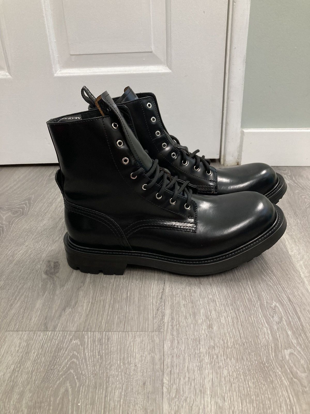 Alexander McQueen Worker combat boot. 40 Size US 8 / EU 41 - 10 Thumbnail