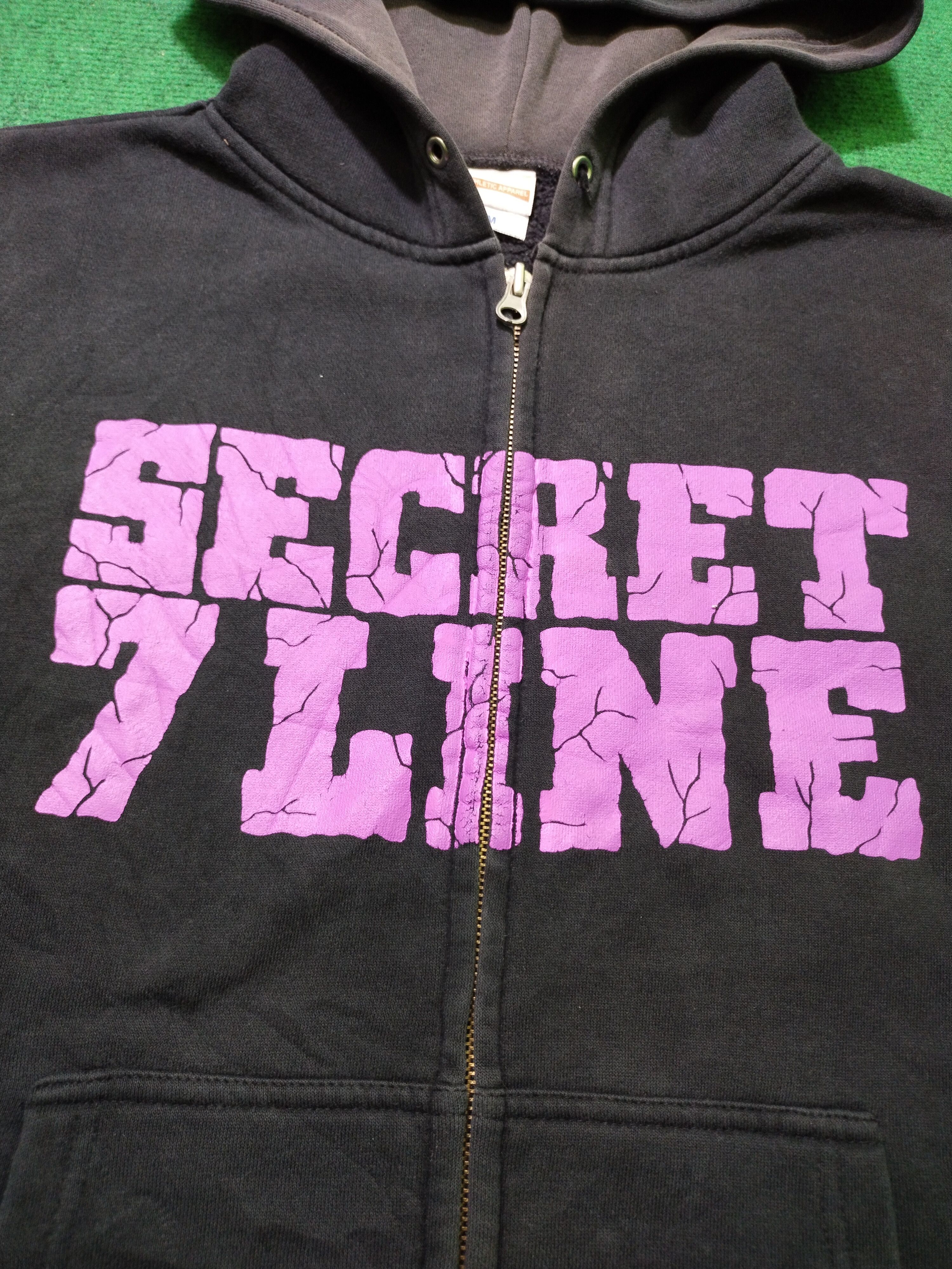 Band Tees × Japanese Brand Vintage Secret 7 line X Spicy Socks Rock Japan Hoodie Size US M / EU 48-50 / 2 - 3 Thumbnail
