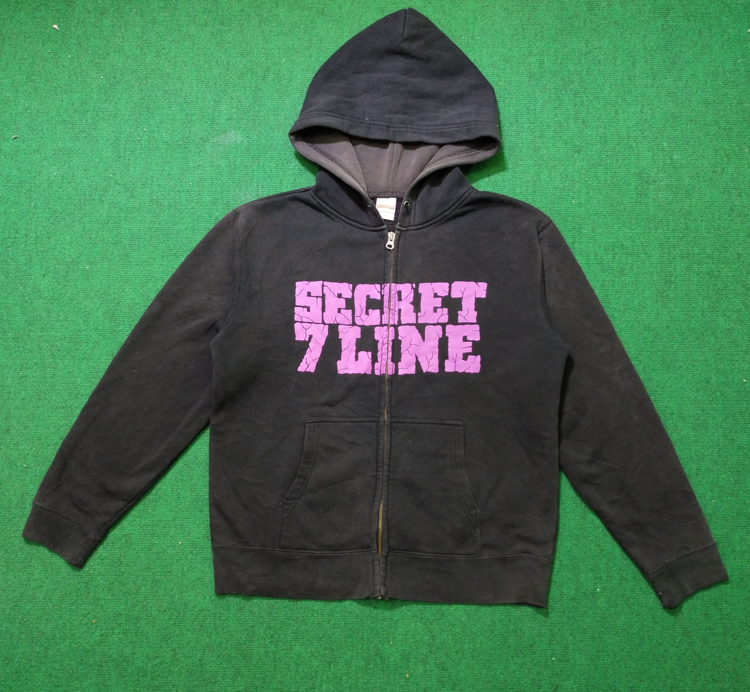 Band Tees × Japanese Brand Vintage Secret 7 line X Spicy Socks Rock Japan Hoodie Size US M / EU 48-50 / 2 - 1 Thumbnail