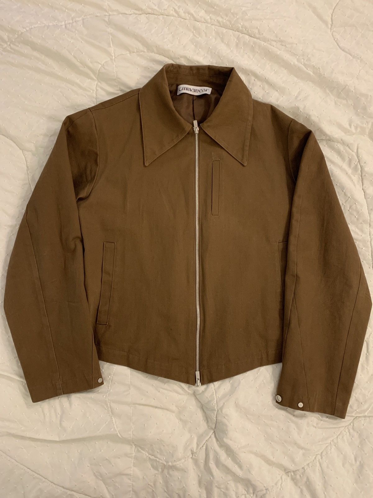 CMMAWEAR CMMAWEAR CRESCENT CUT WORK JACKET | Grailed