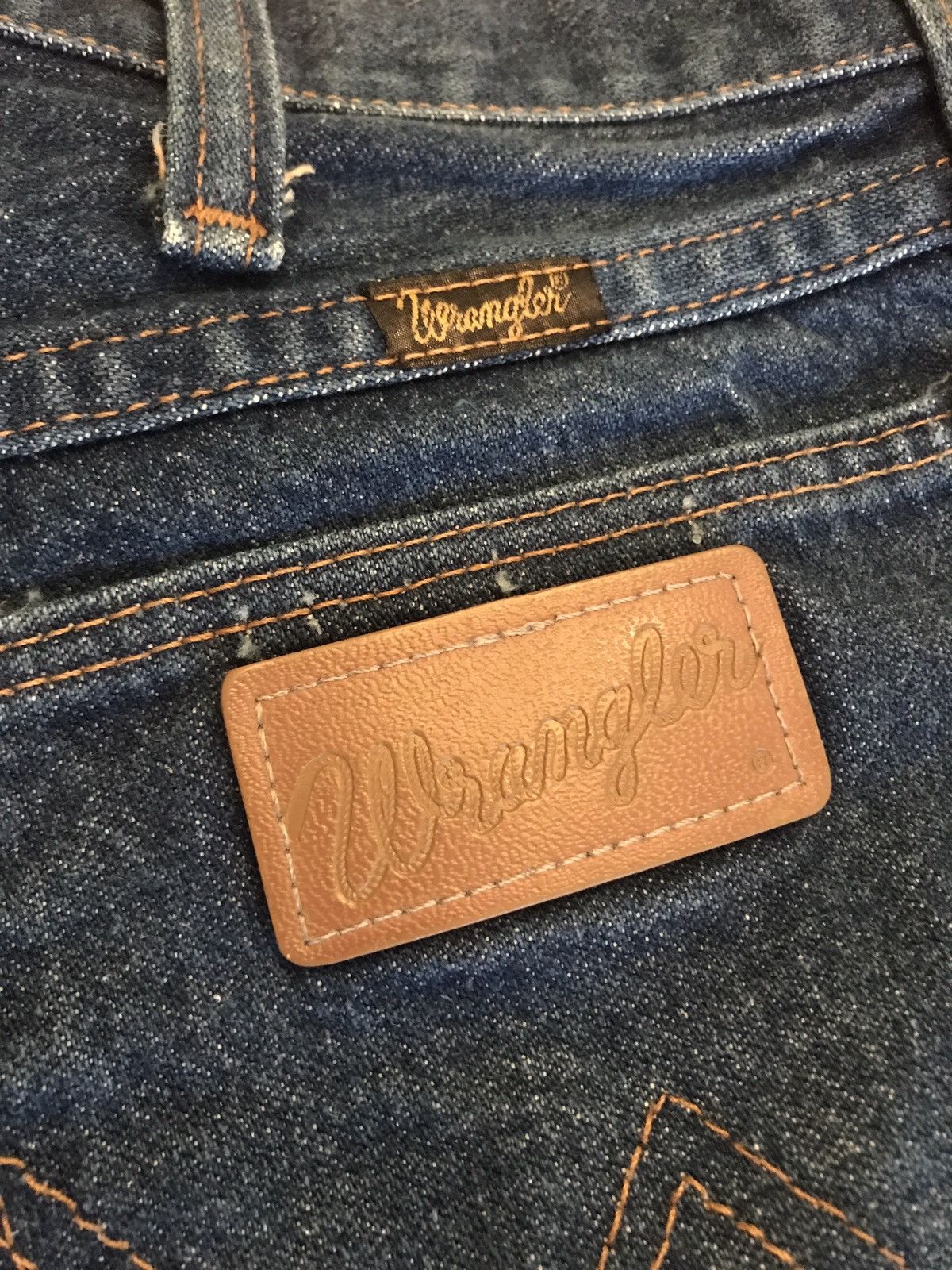 Vintage Vintage Made in USA Wrangler Work Jeans Size US 35 - 3 Thumbnail