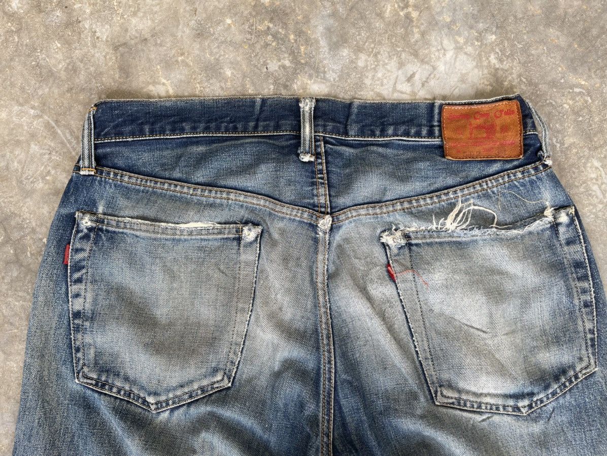 Japanese Brand Vintage Sewing Chop Distressed Style Kurt Cobain ! Rare Size US 32 / EU 48 - 12 Thumbnail