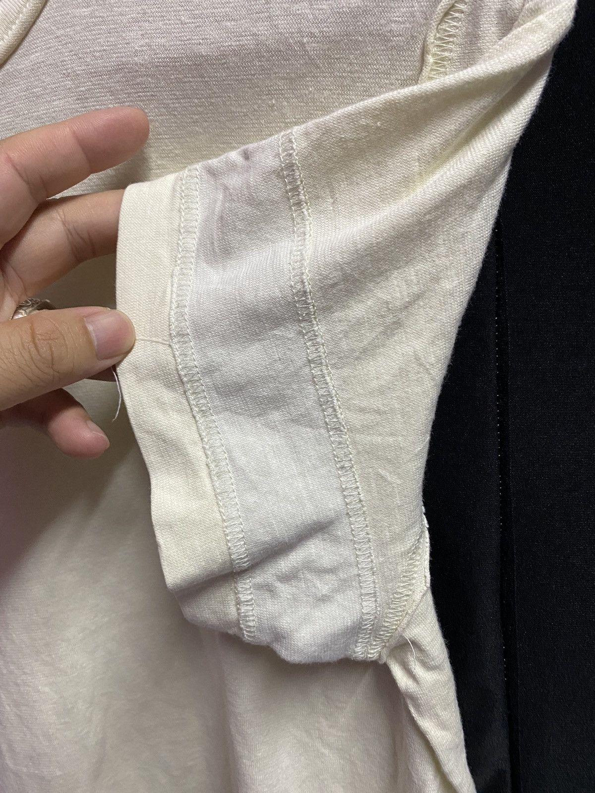 Y's × Yohji Yamamoto 90s Ys outside stitch tee Size M / US 6-8 / IT 42-44 - 5 Thumbnail