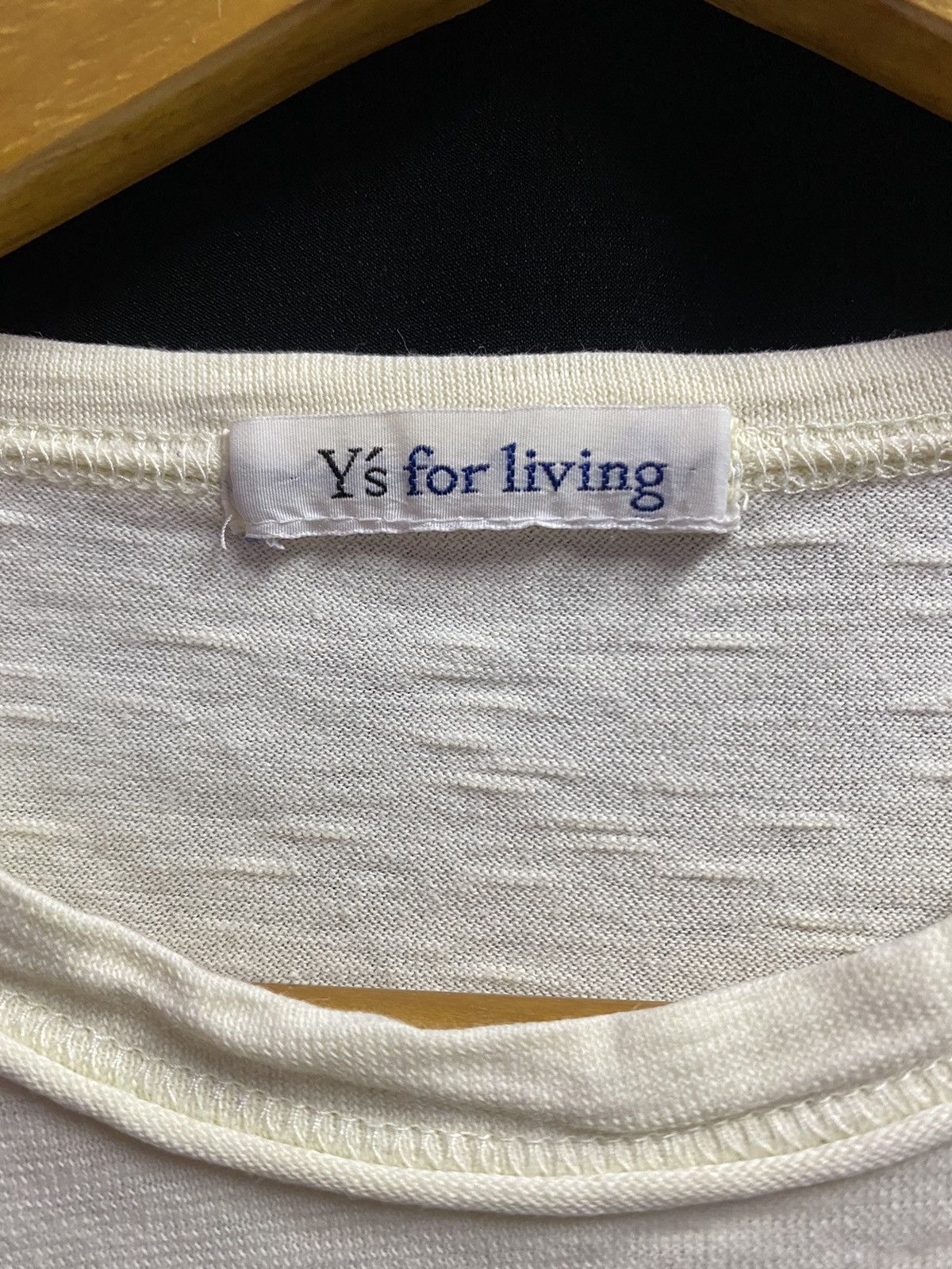 Y's × Yohji Yamamoto 90s Ys outside stitch tee Size M / US 6-8 / IT 42-44 - 8 Thumbnail