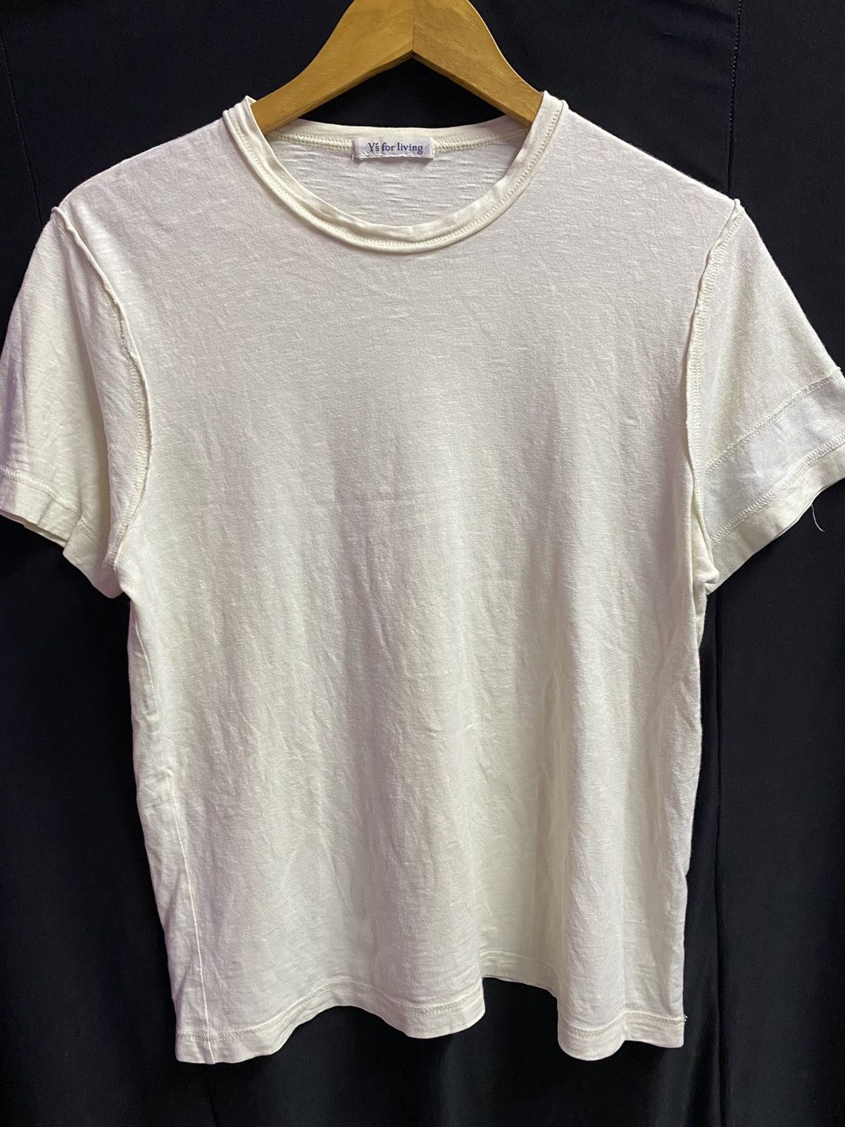 Y's × Yohji Yamamoto 90s Ys outside stitch tee Size M / US 6-8 / IT 42-44 - 2 Thumbnail