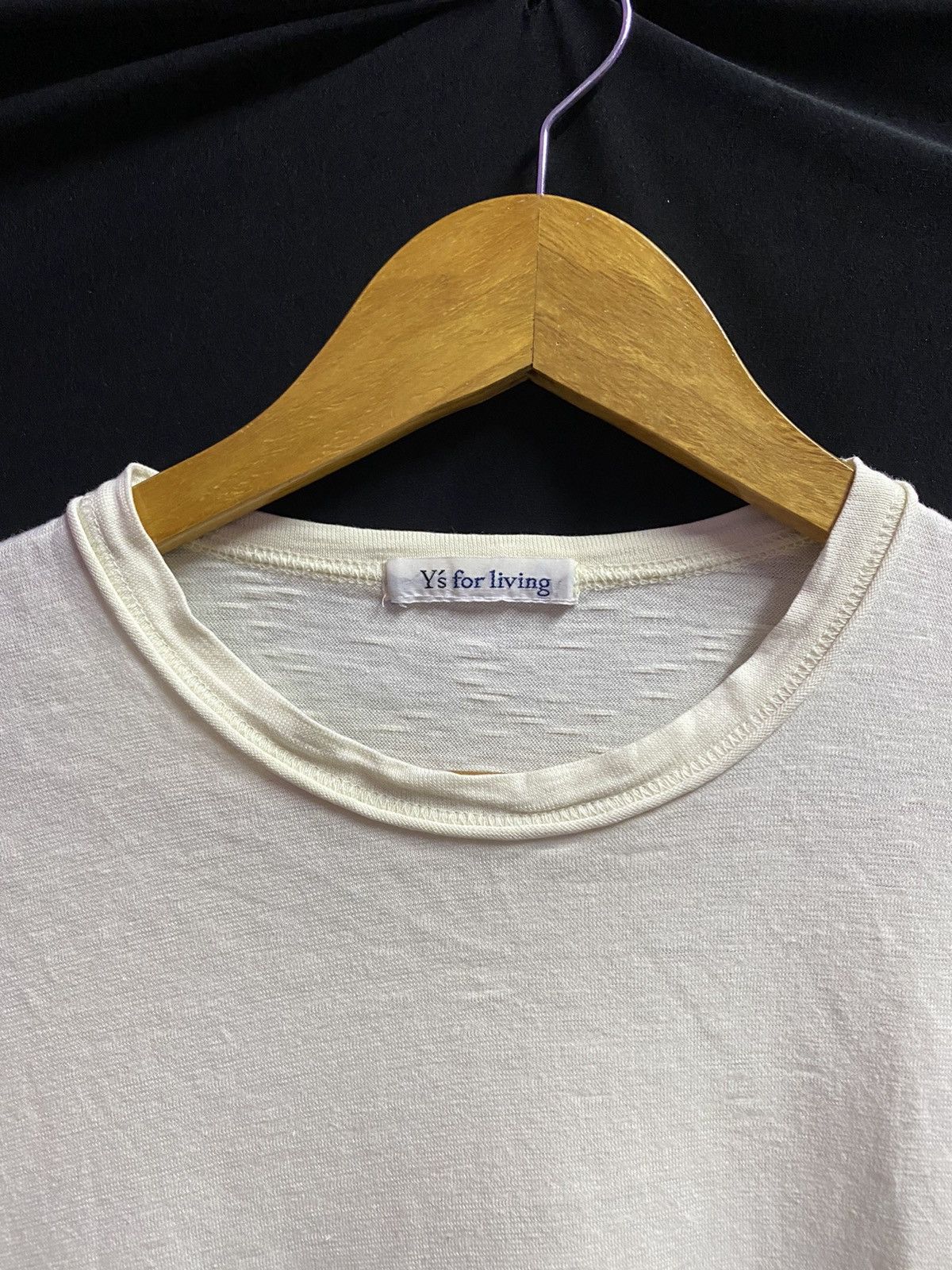 Y's × Yohji Yamamoto 90s Ys outside stitch tee Size M / US 6-8 / IT 42-44 - 6 Thumbnail