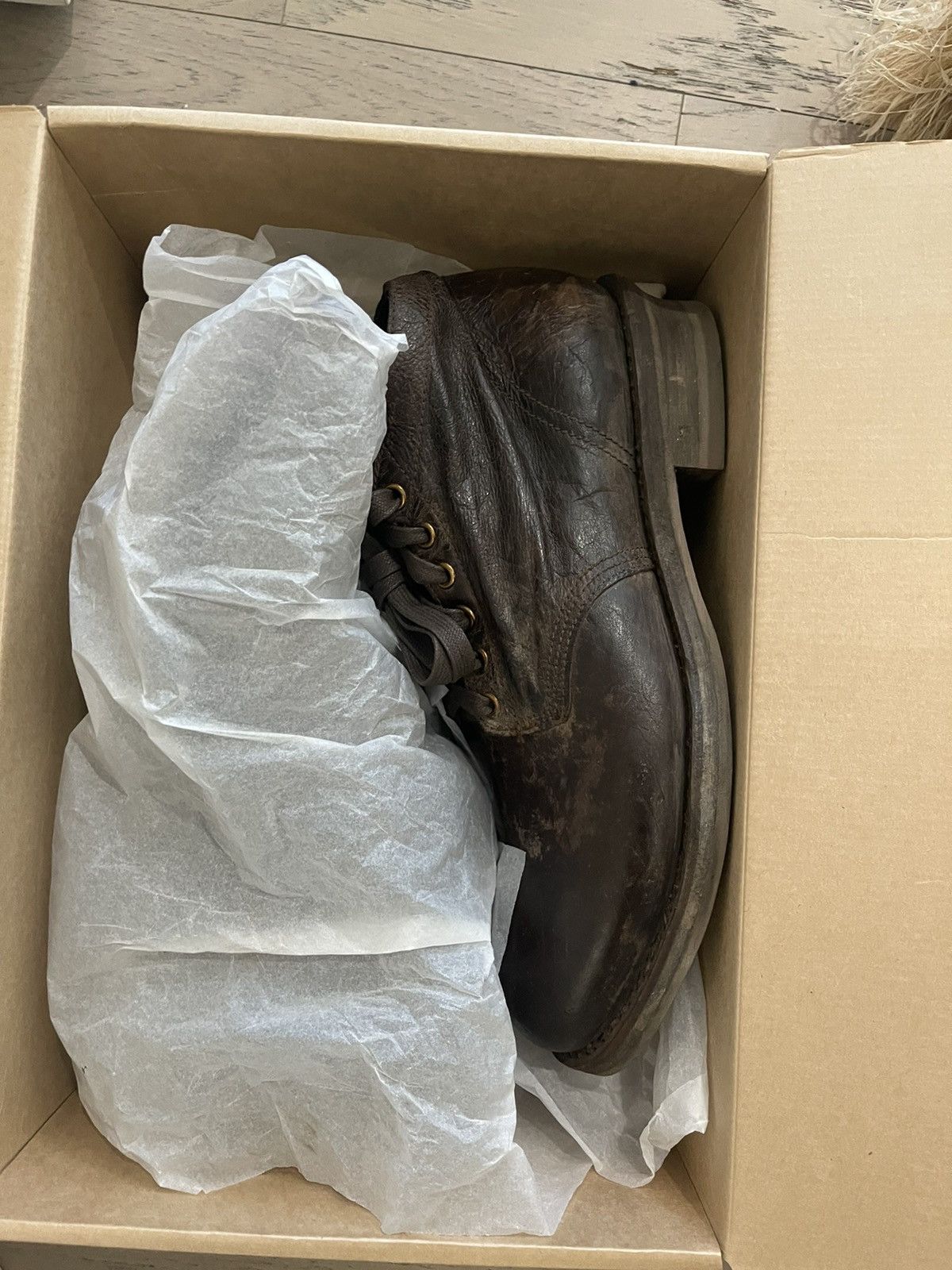 Visvim Visvim ict brigadier boots mud dye | Grailed