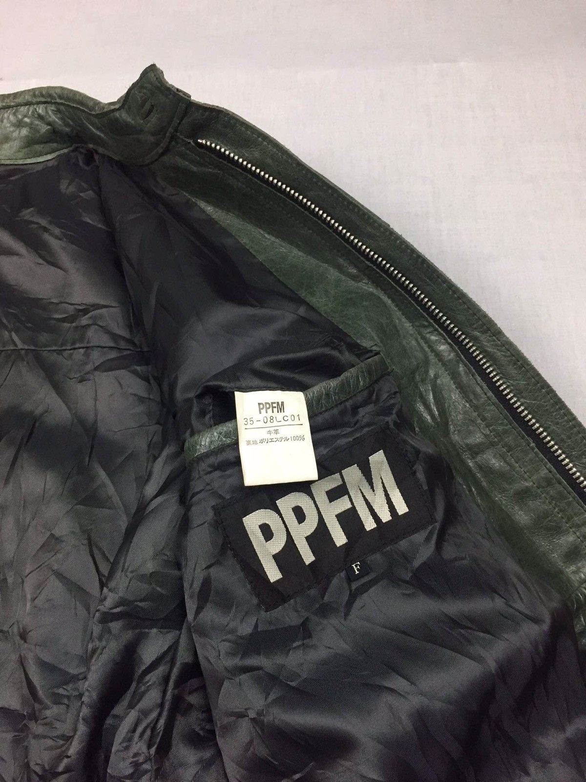 PPFM Vintage PPFM Leather Jacket Size US M / EU 48-50 / 2 - 9 Thumbnail