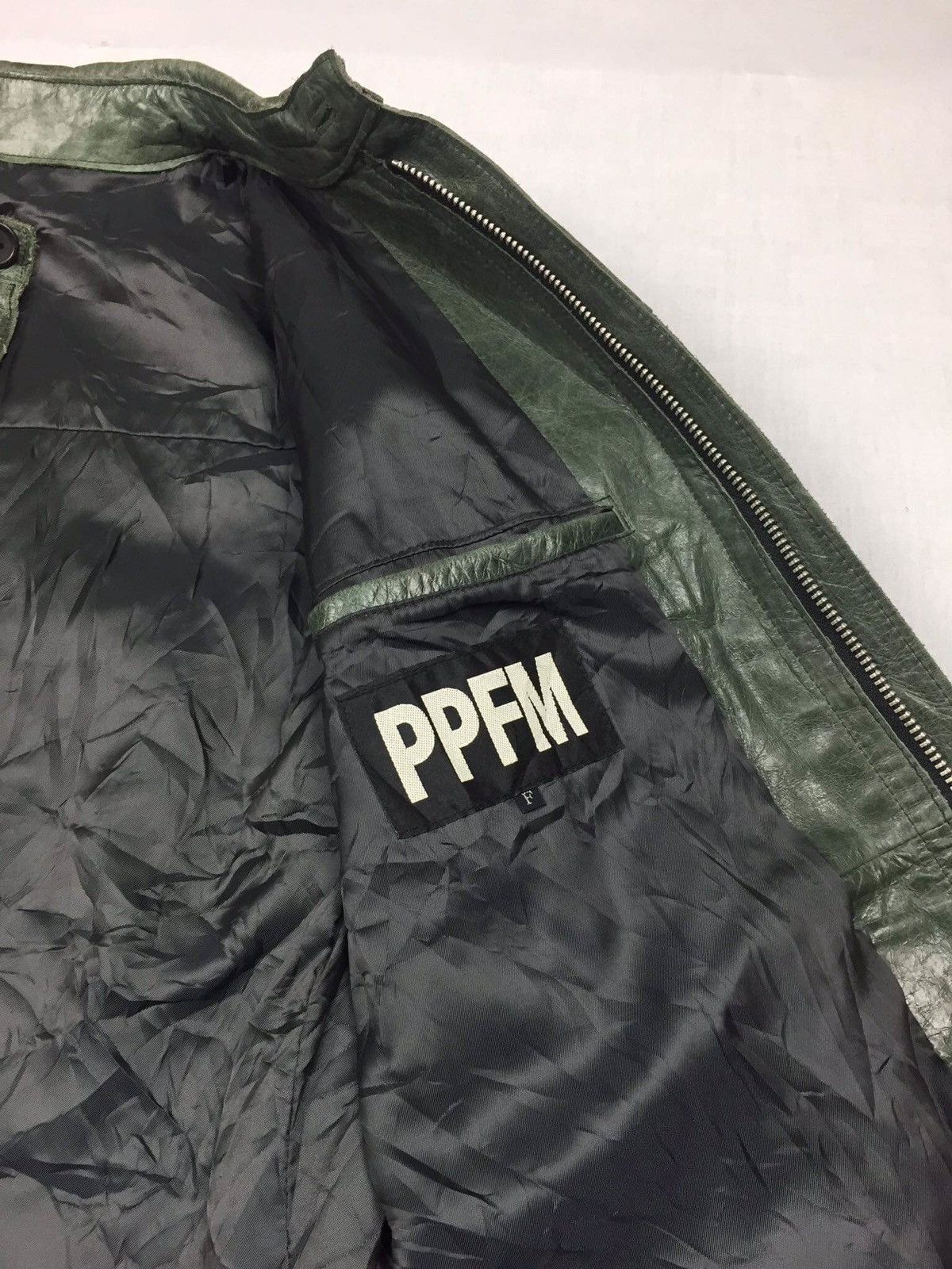 PPFM Vintage PPFM Leather Jacket Size US M / EU 48-50 / 2 - 8 Thumbnail