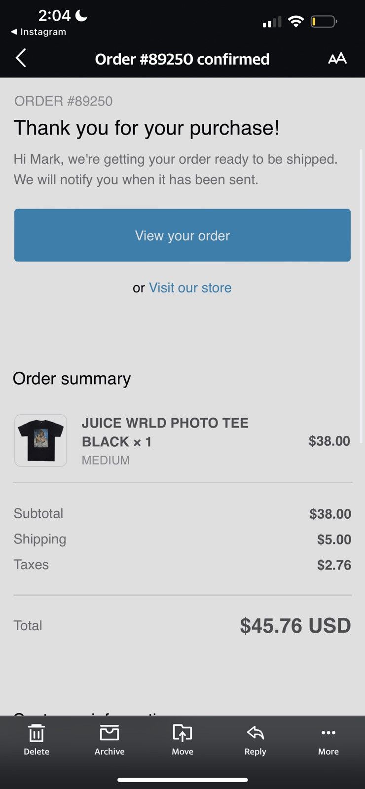 Revenge Revenge Juice WRLD Photo Tee Size US M / EU 48-50 / 2 - 2 Thumbnail