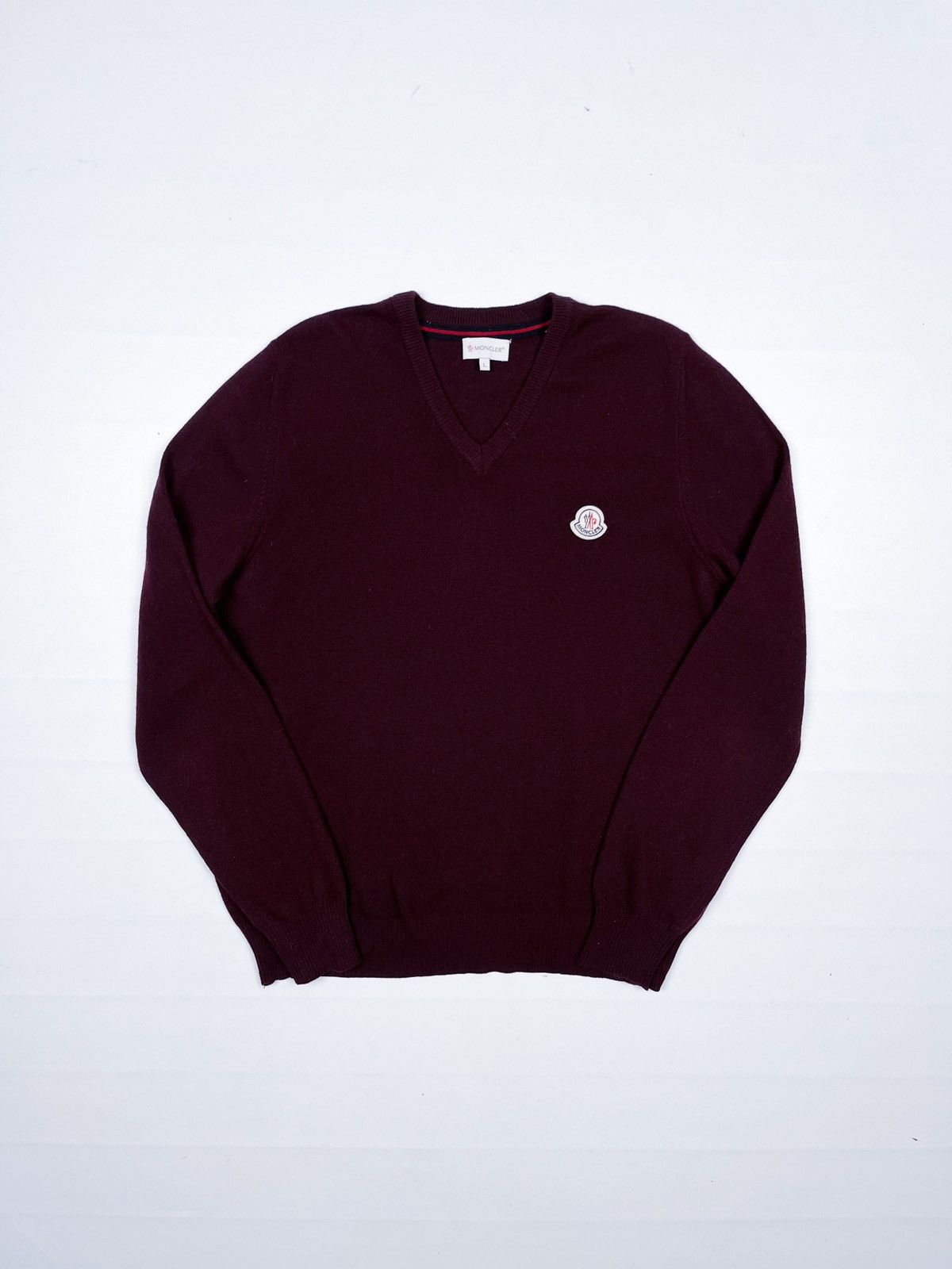 Moncler Moncler wool sweater knitwear jumper Size US L / EU 52-54 / 3 - 1 Thumbnail