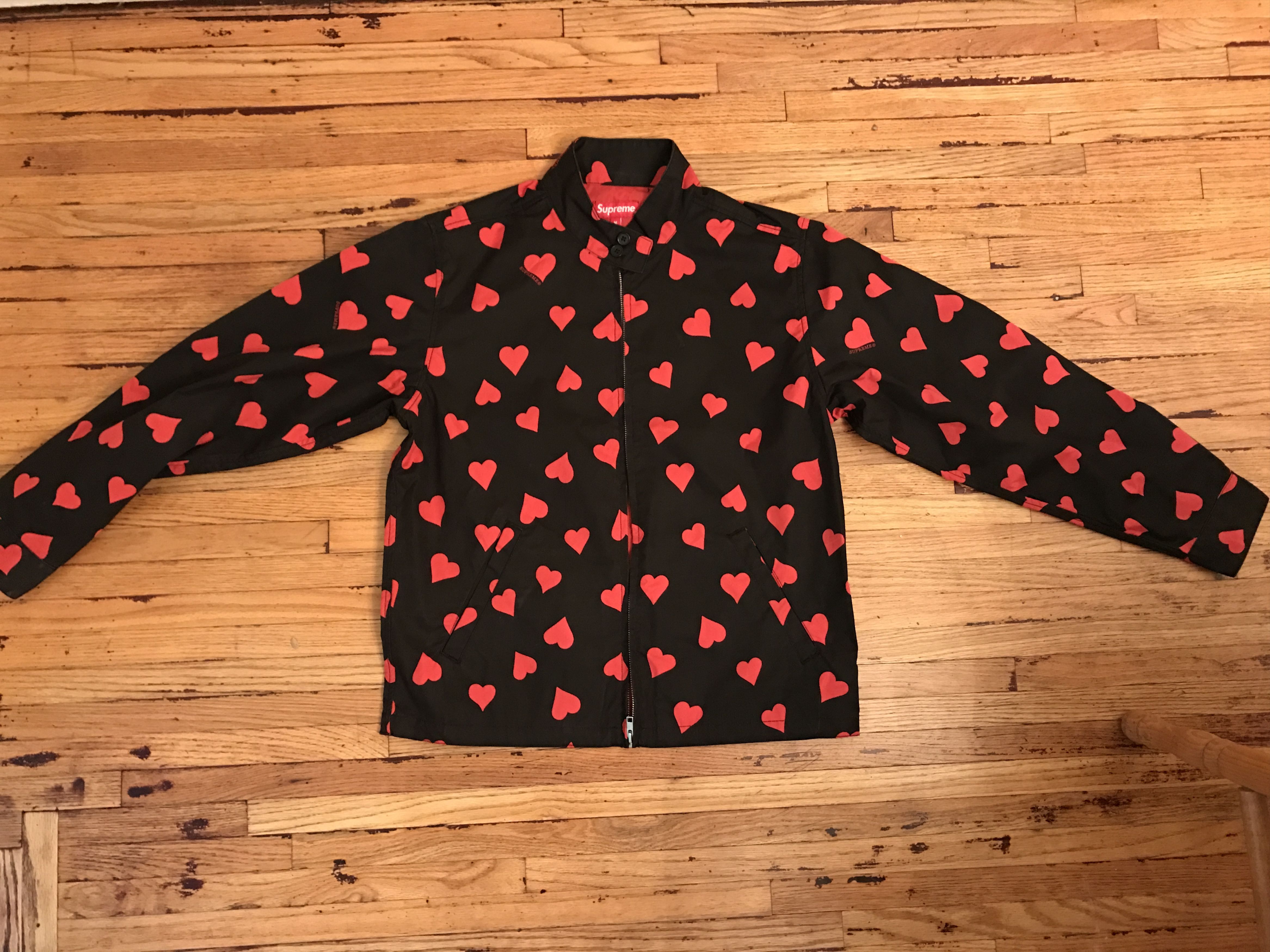 Supreme Hearts Harrington Jacket | Grailed