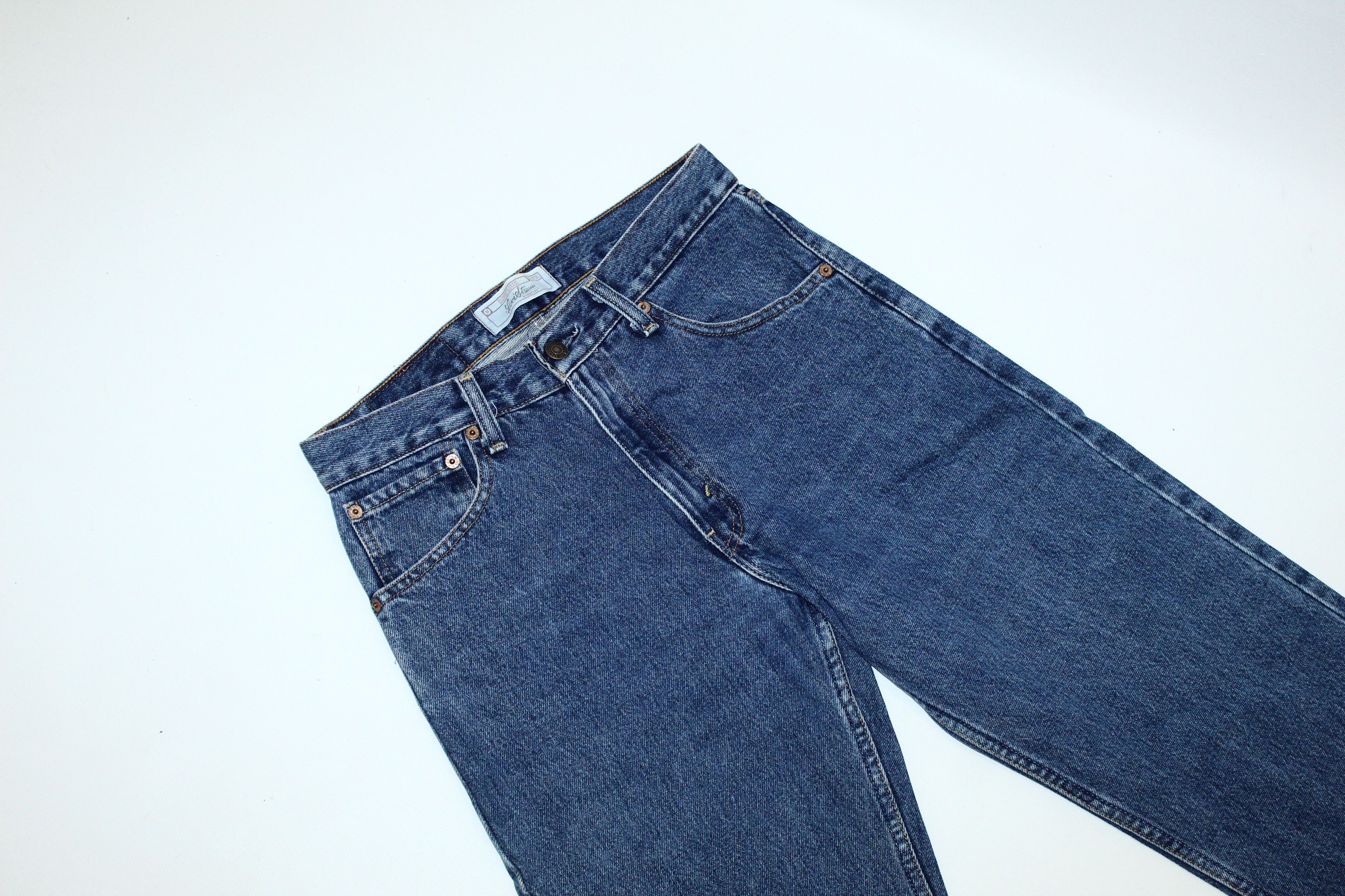 Levi's Vintage Clothing VTG🔥 Levi's Signature Blue Stonewash Baggy Jeans Size US 30 / EU 46 - 4 Thumbnail