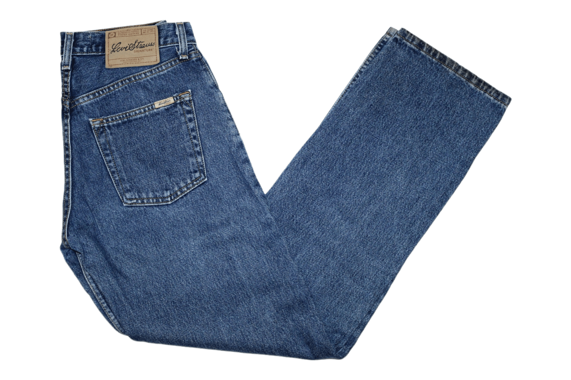 Levi's Vintage Clothing VTG🔥 Levi's Signature Blue Stonewash Baggy Jeans Size US 30 / EU 46 - 1 Thumbnail