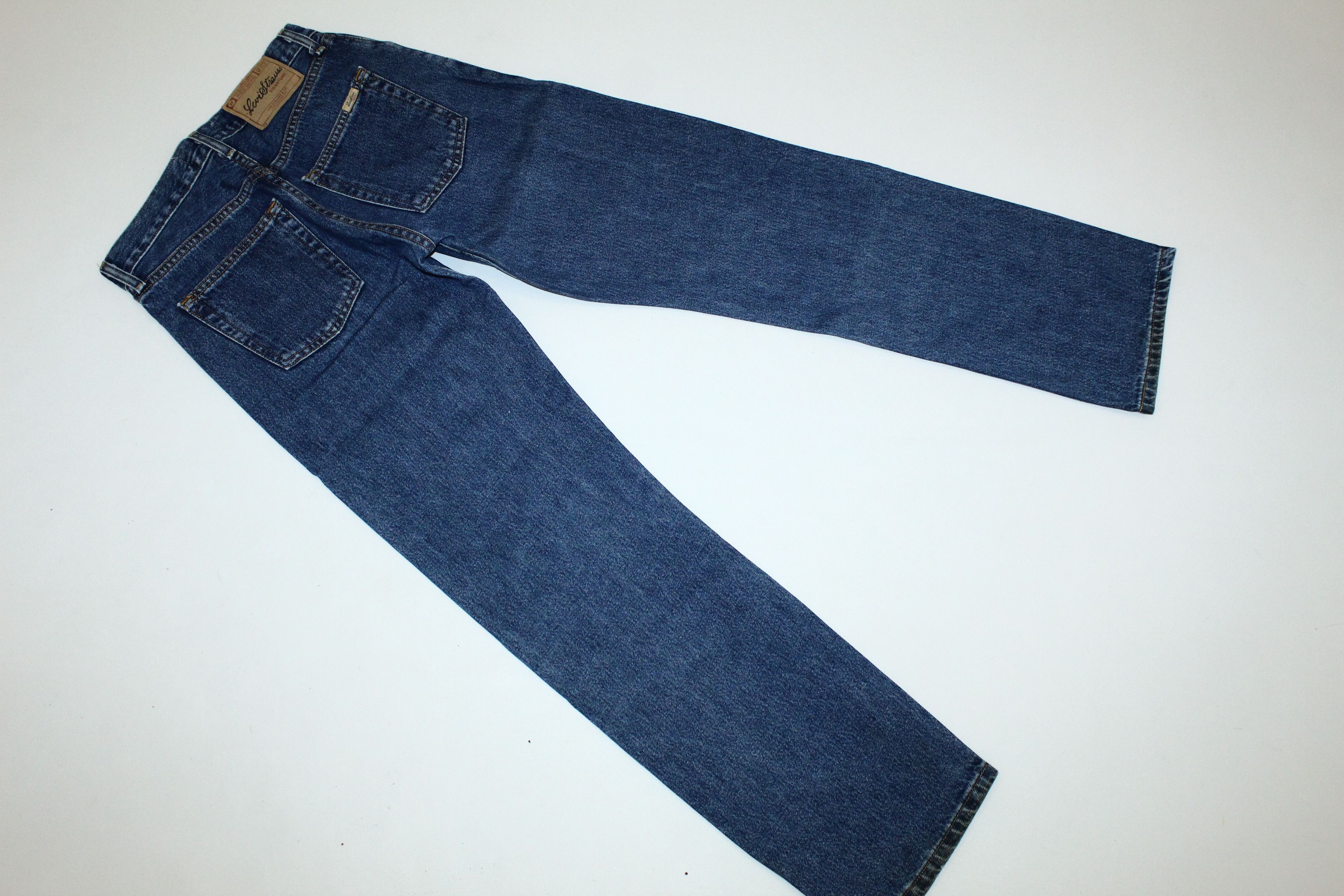Levi's Vintage Clothing VTG🔥 Levi's Signature Blue Stonewash Baggy Jeans Size US 30 / EU 46 - 3 Thumbnail
