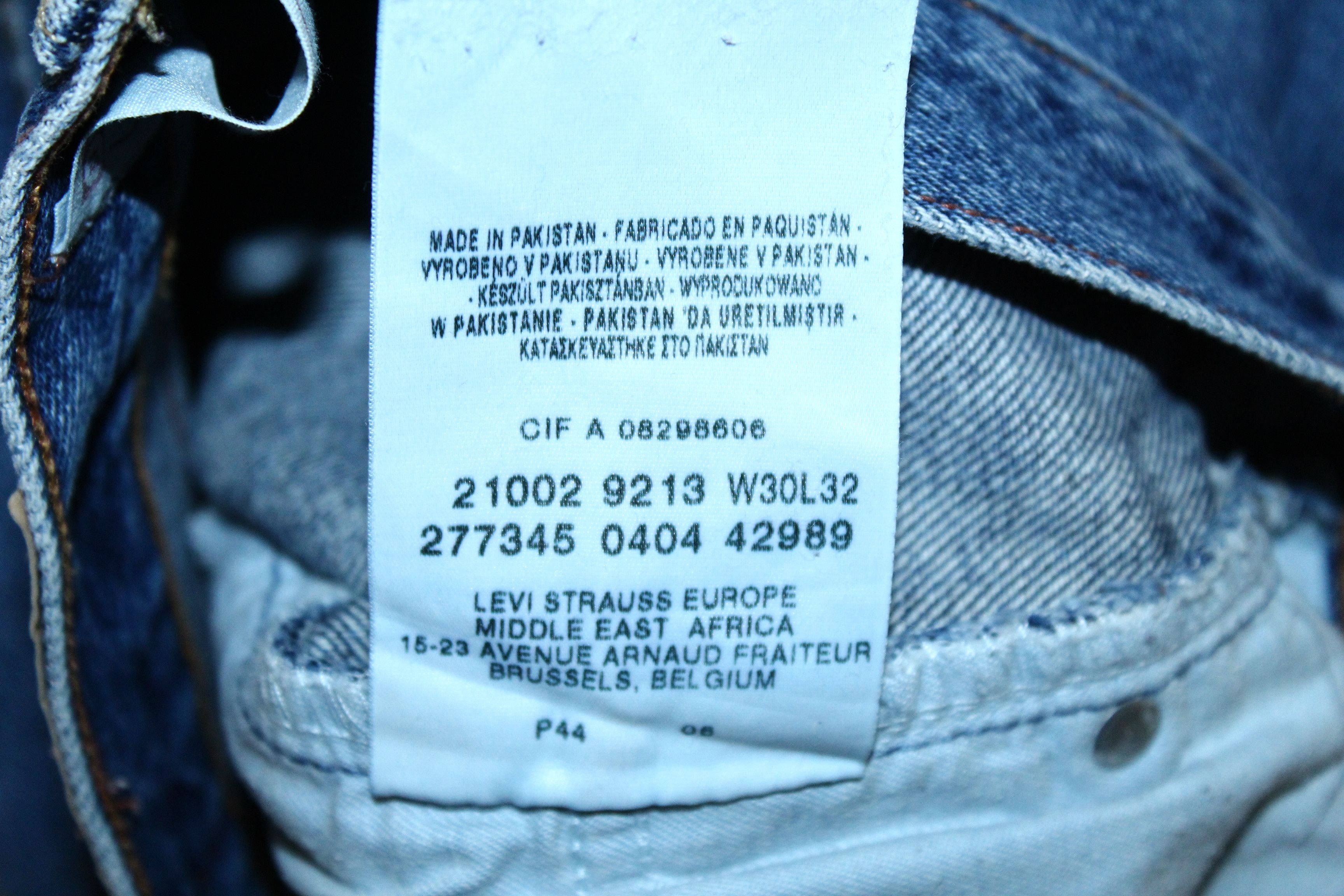 Levi's Vintage Clothing VTG🔥 Levi's Signature Blue Stonewash Baggy Jeans Size US 30 / EU 46 - 7 Thumbnail