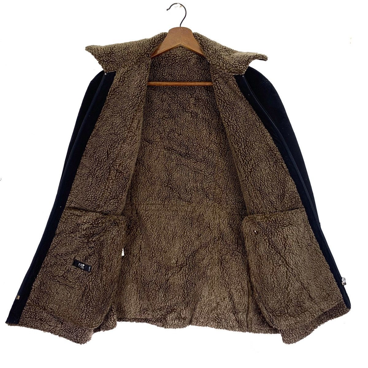 Japanese Brand 23 Homme Suede Leather Zipper Jacket Size US L / EU 52-54 / 3 - 5 Thumbnail
