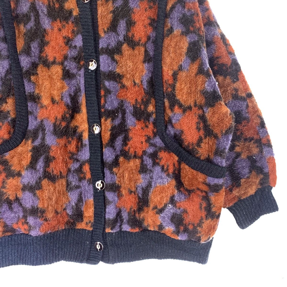 Japanese Brand Vintage Wool Buttonup Rare Printer Sweatshirt Size US L / EU 52-54 / 3 - 3 Thumbnail