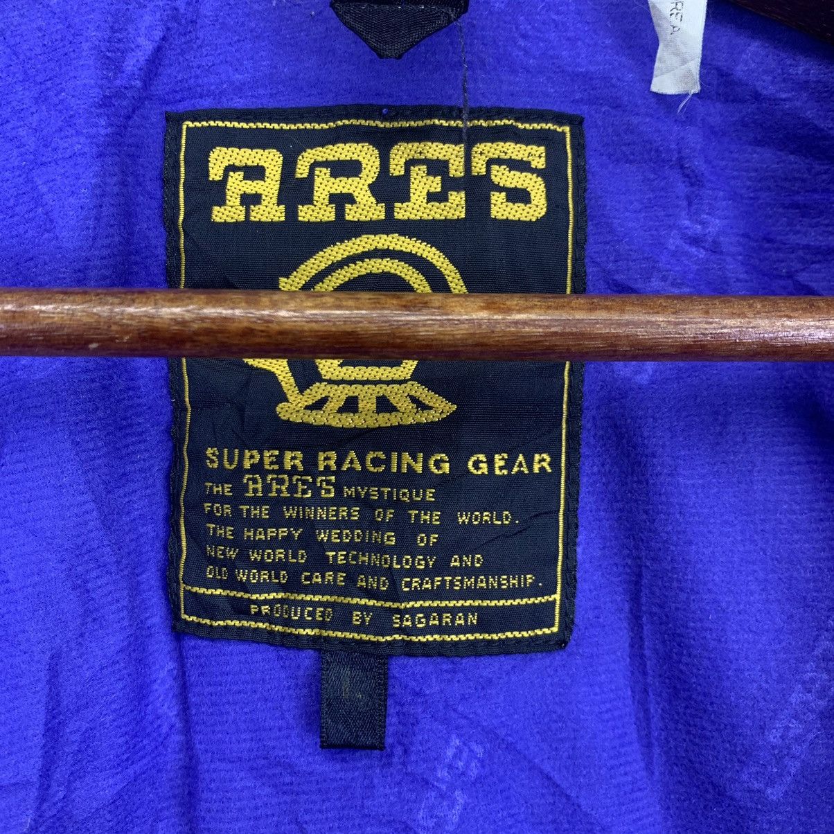 Japanese Brand Vintage Ares Super Racing Gear Zipper Jacket Size US L / EU 52-54 / 3 - 7 Thumbnail